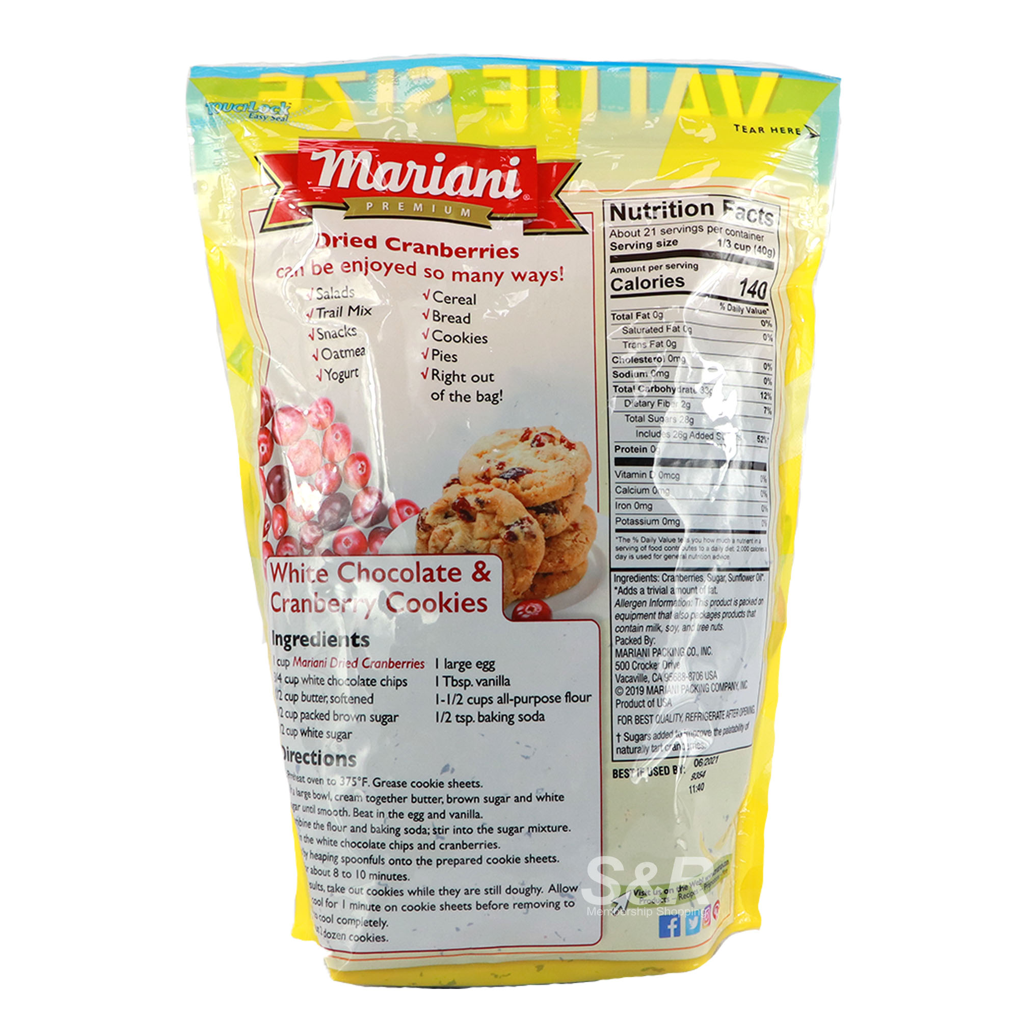 Mariani Dried Cranberries
