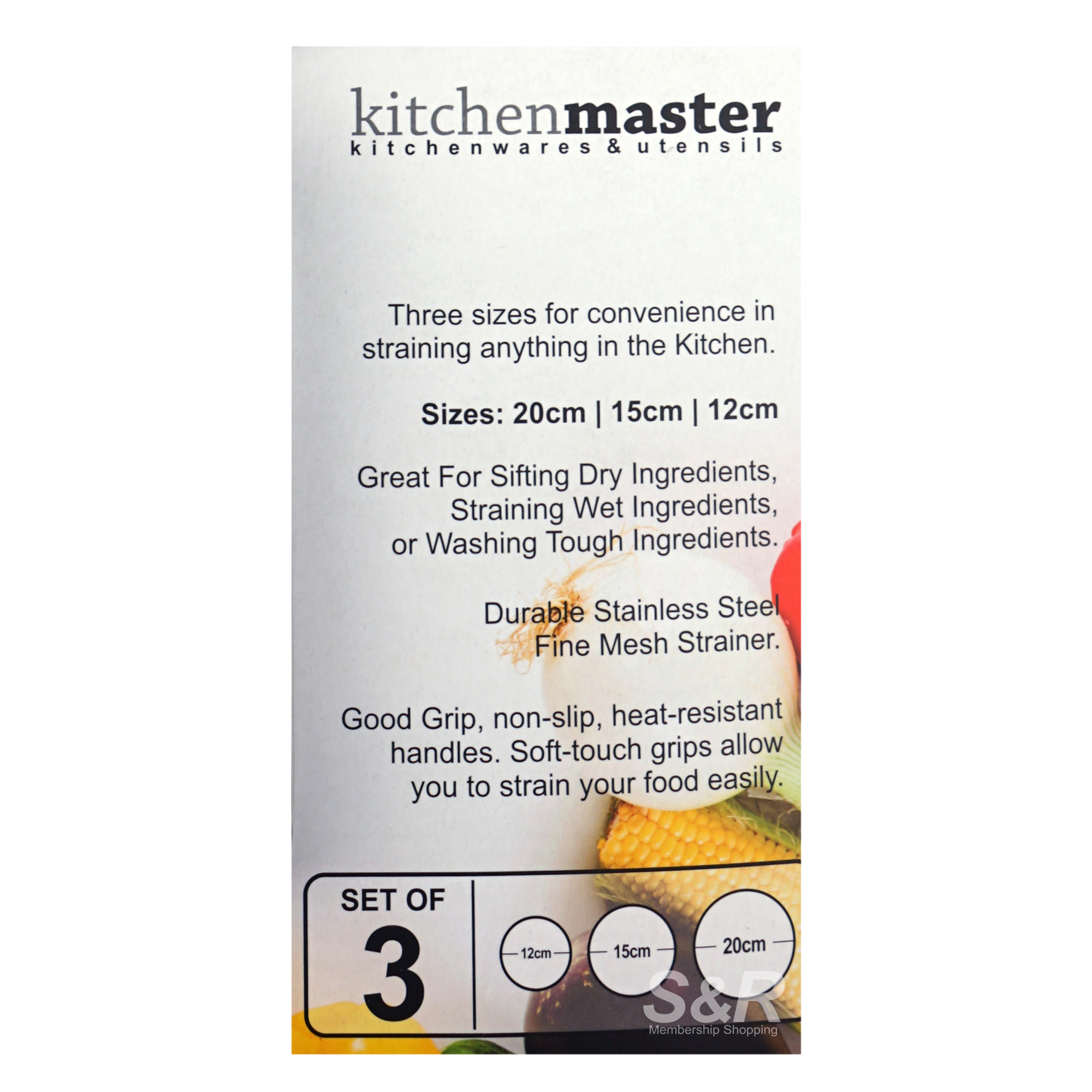 Kitchen Master Food Strainer