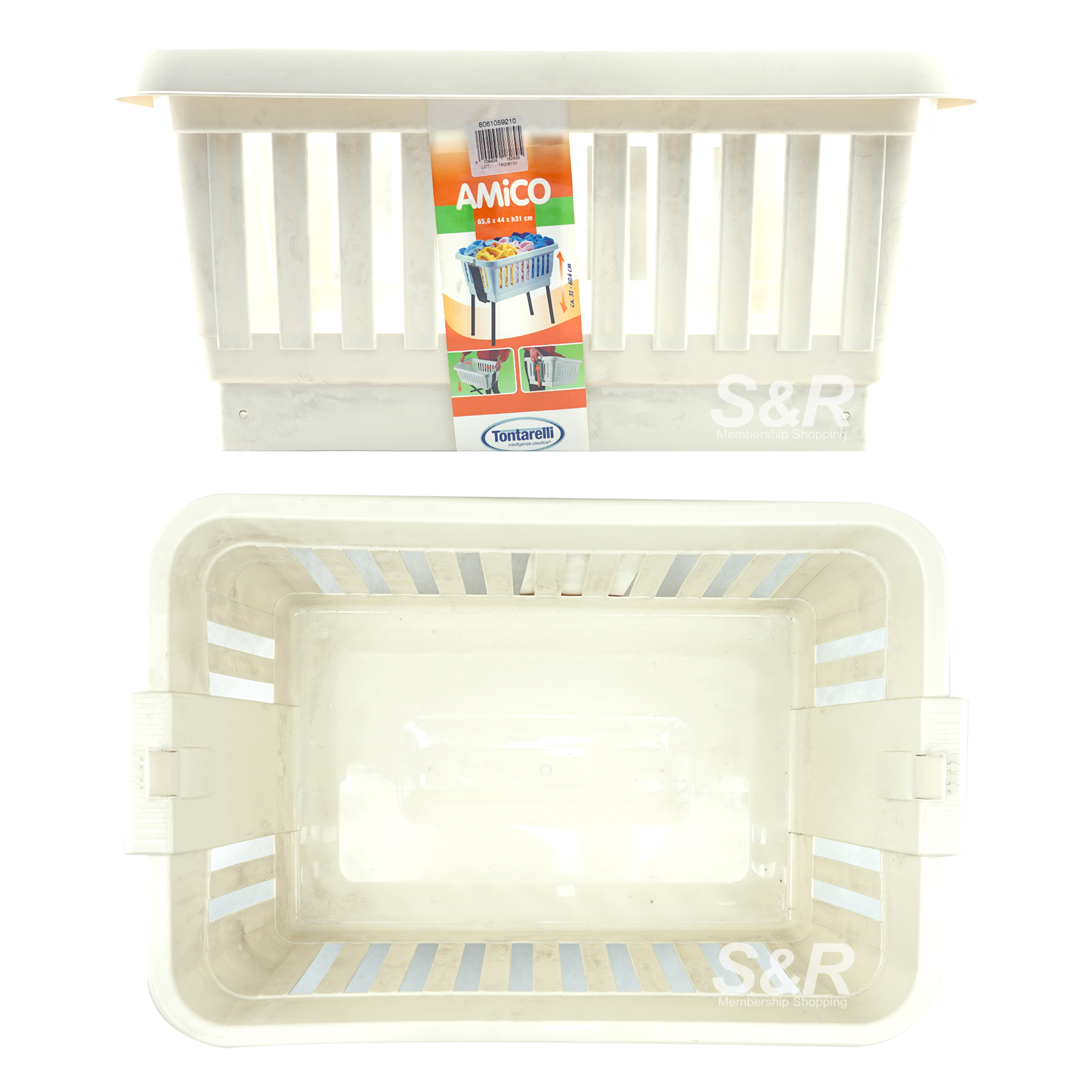 Tontarelli Amico Laundry Basket 1pc