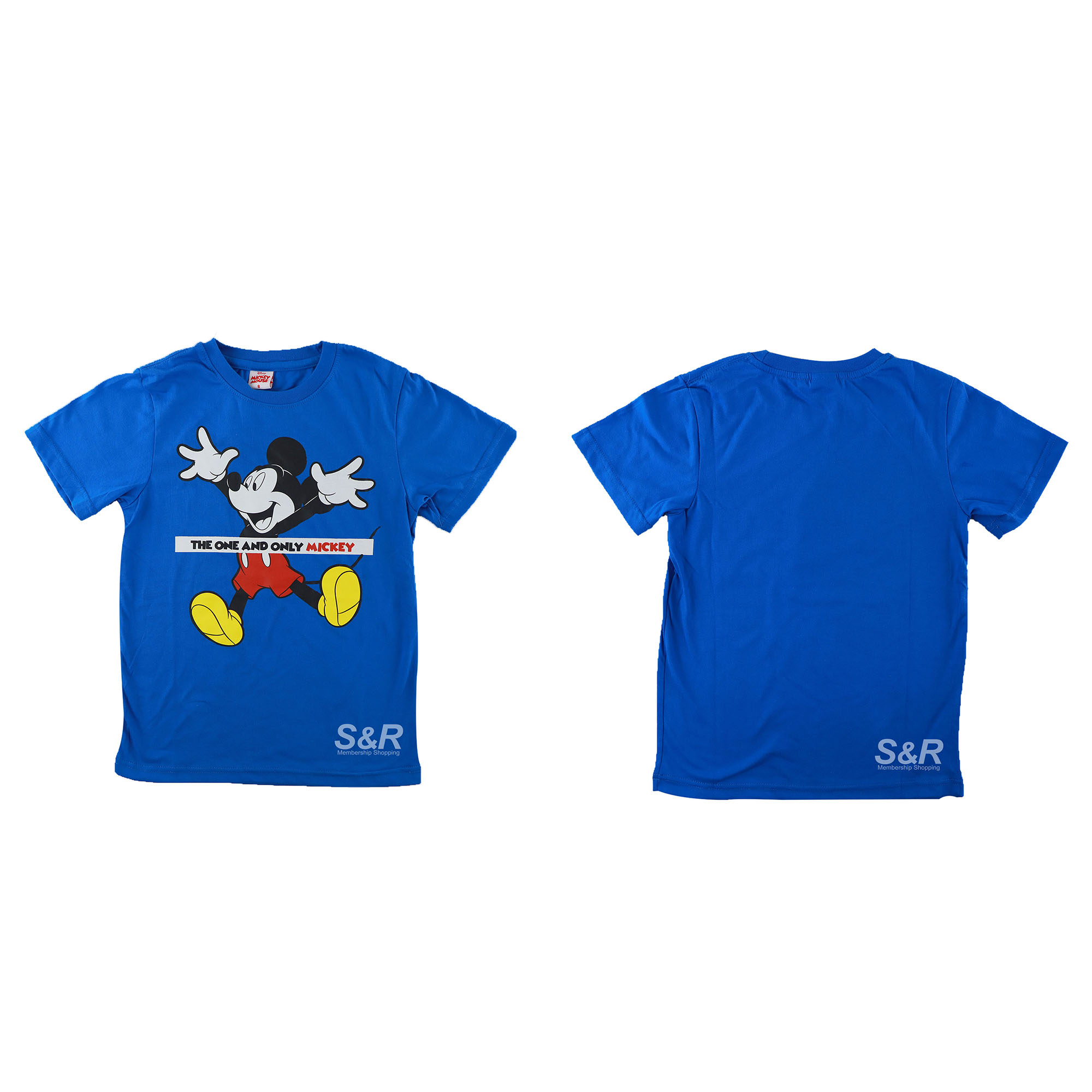 Disney Mickey Mouse Boys Colored Tee shirt