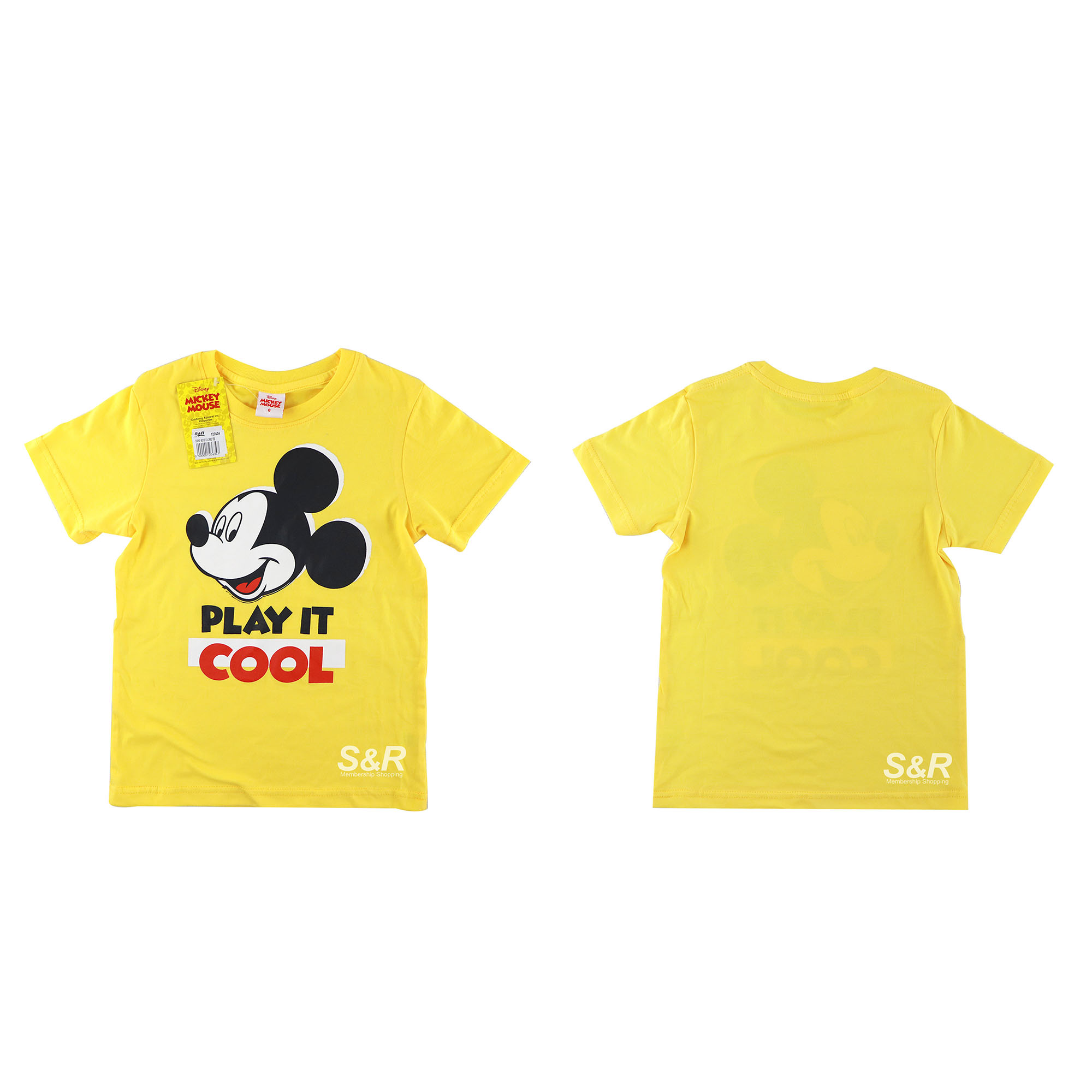 Disney Mickey Mouse Boys Colored Tee shirt