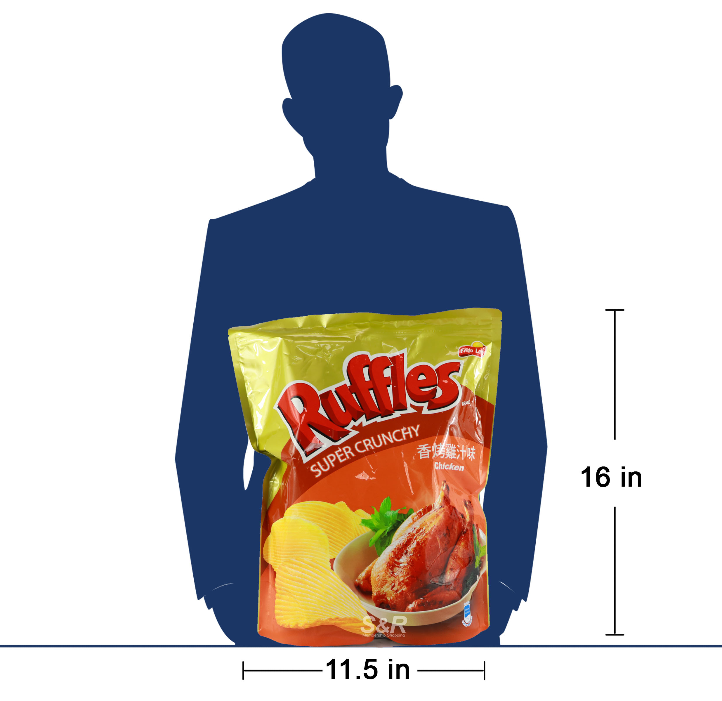 Ruffles Super Crunchy Chicken