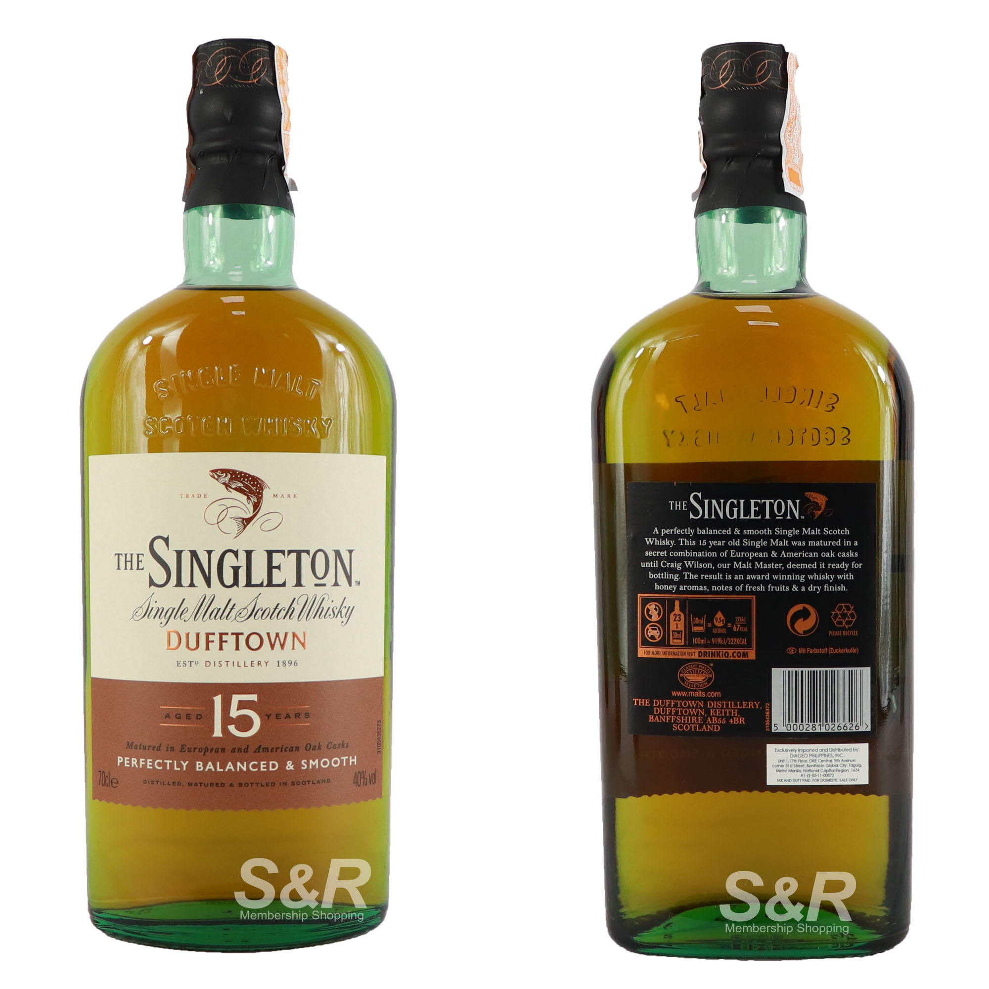 Singleton Dufftown 15 Year Old Single Malt
