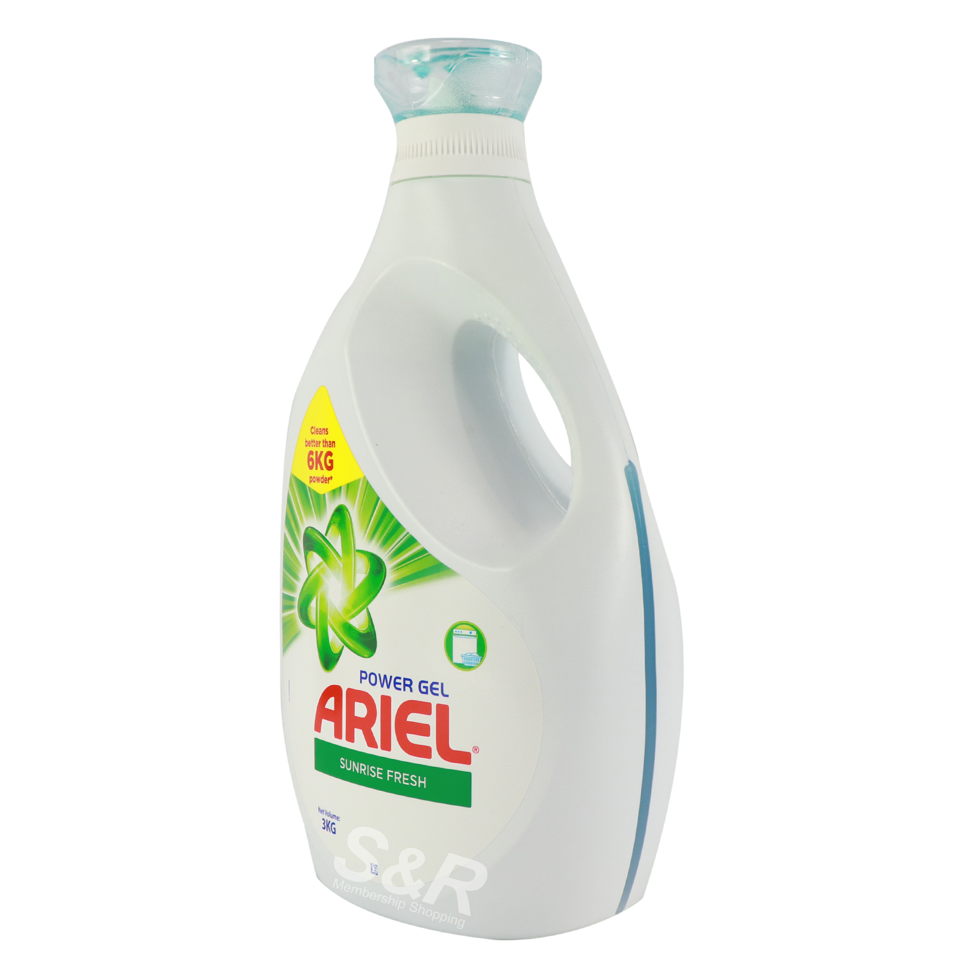 Ariel Liquid Detergent Sunrise Fresh Power Gel 3kg