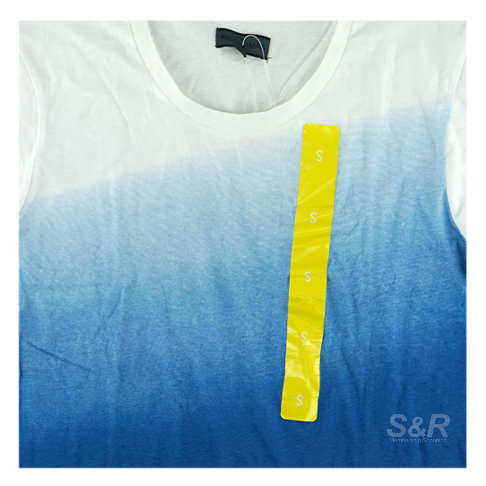 Red Tag Men's Ombre Crew Neck Shirt