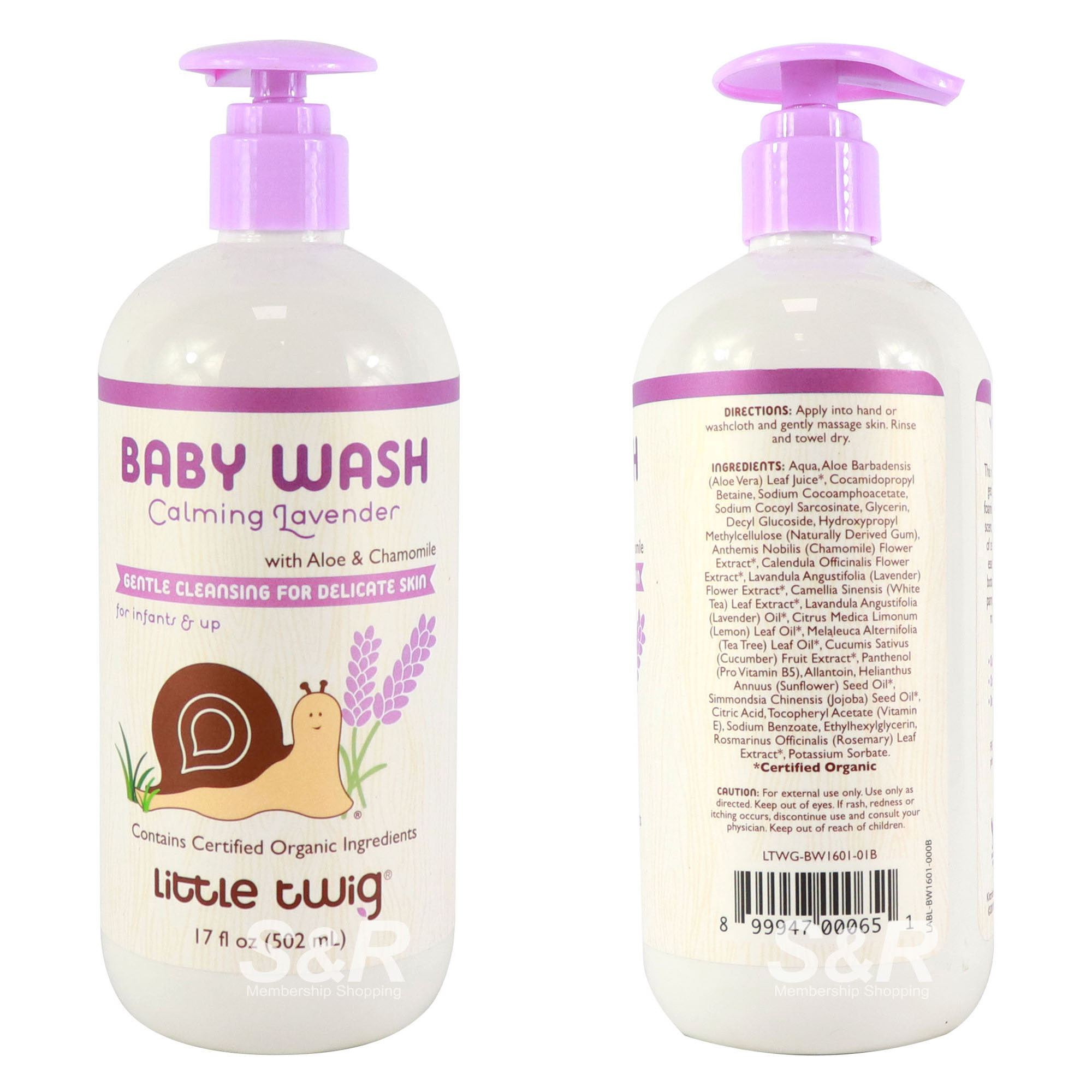 Baby Wash Calming Lavender