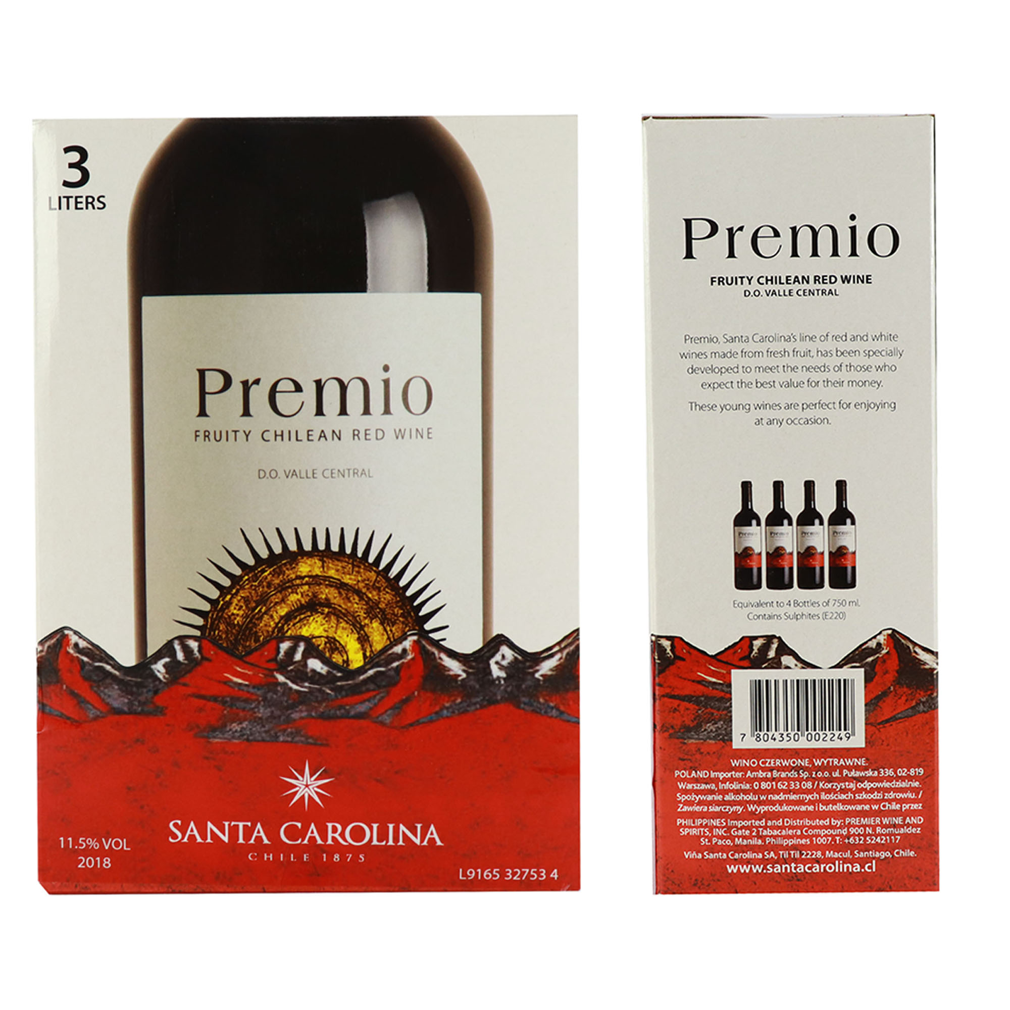 Santa Carolina Premio