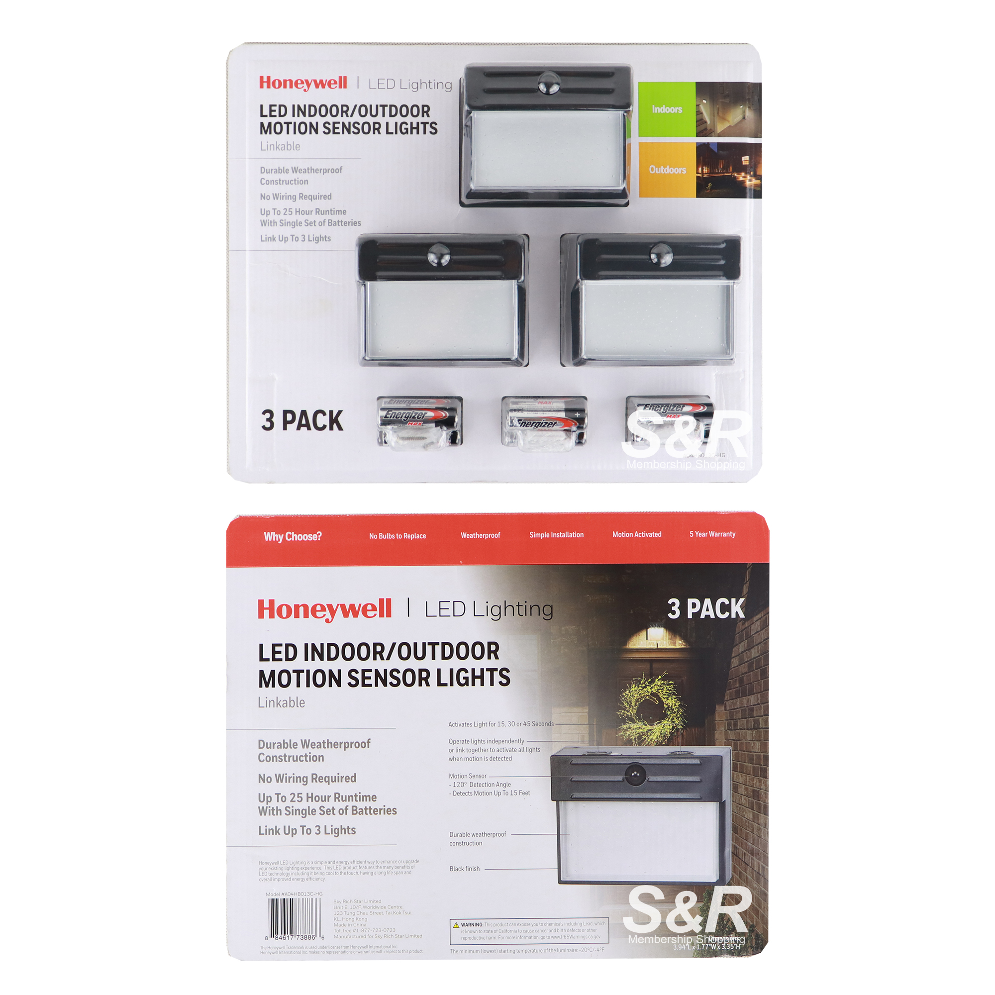 Honeywell LED Indoor/Outdoor