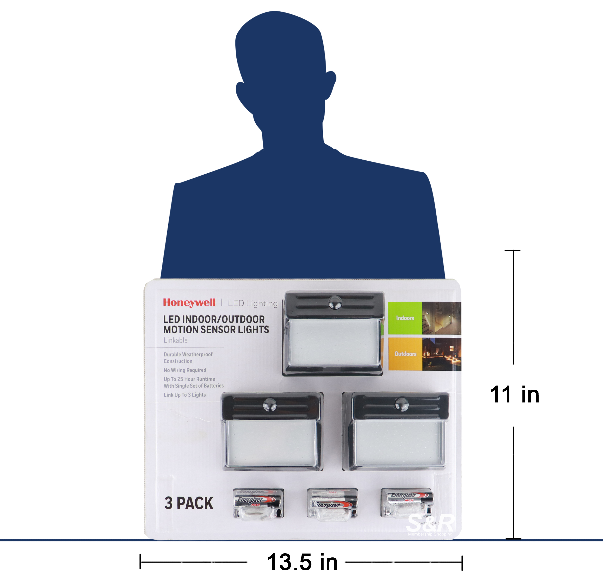 Honeywell LED Indoor/Outdoor