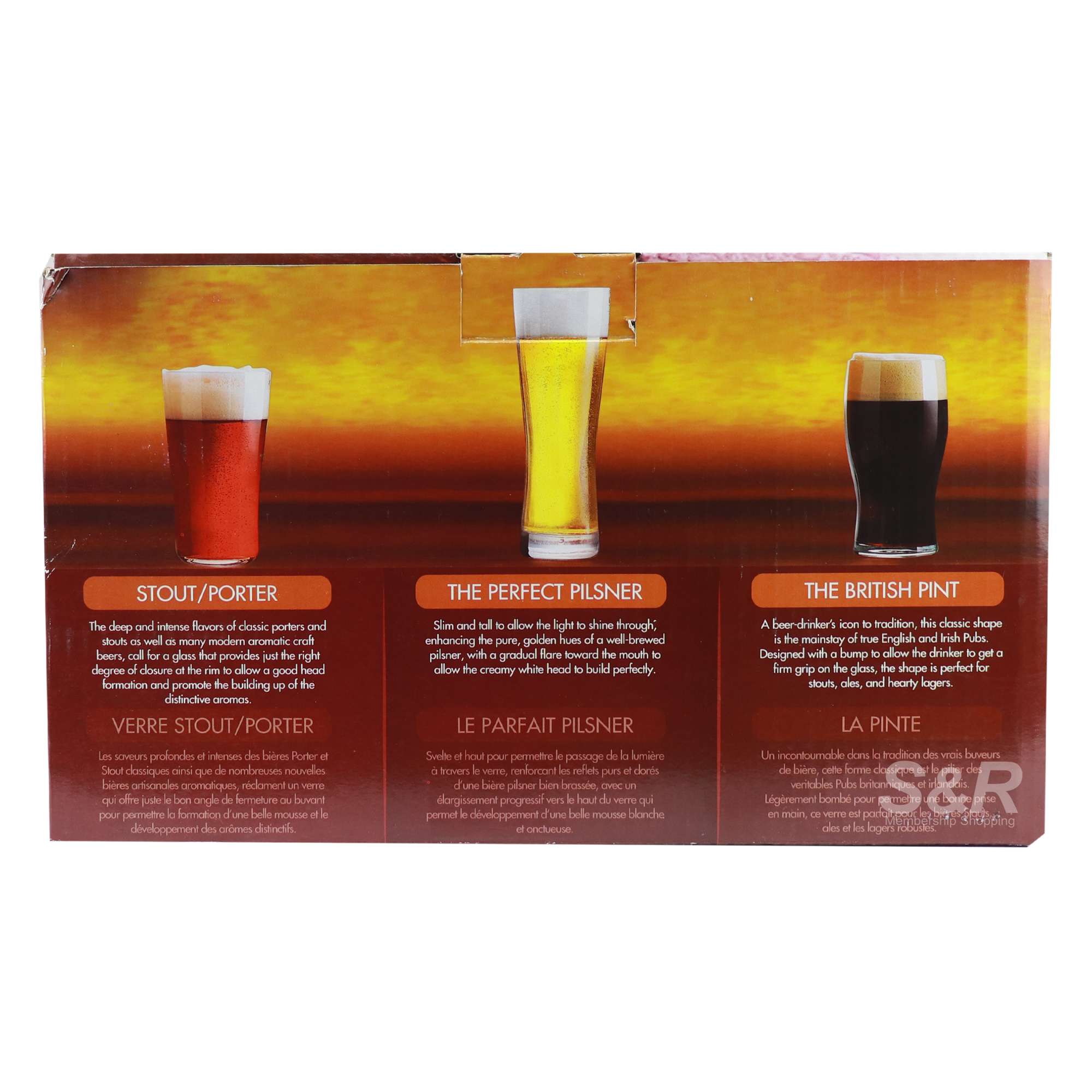 Luminarc Brewmaster glasses