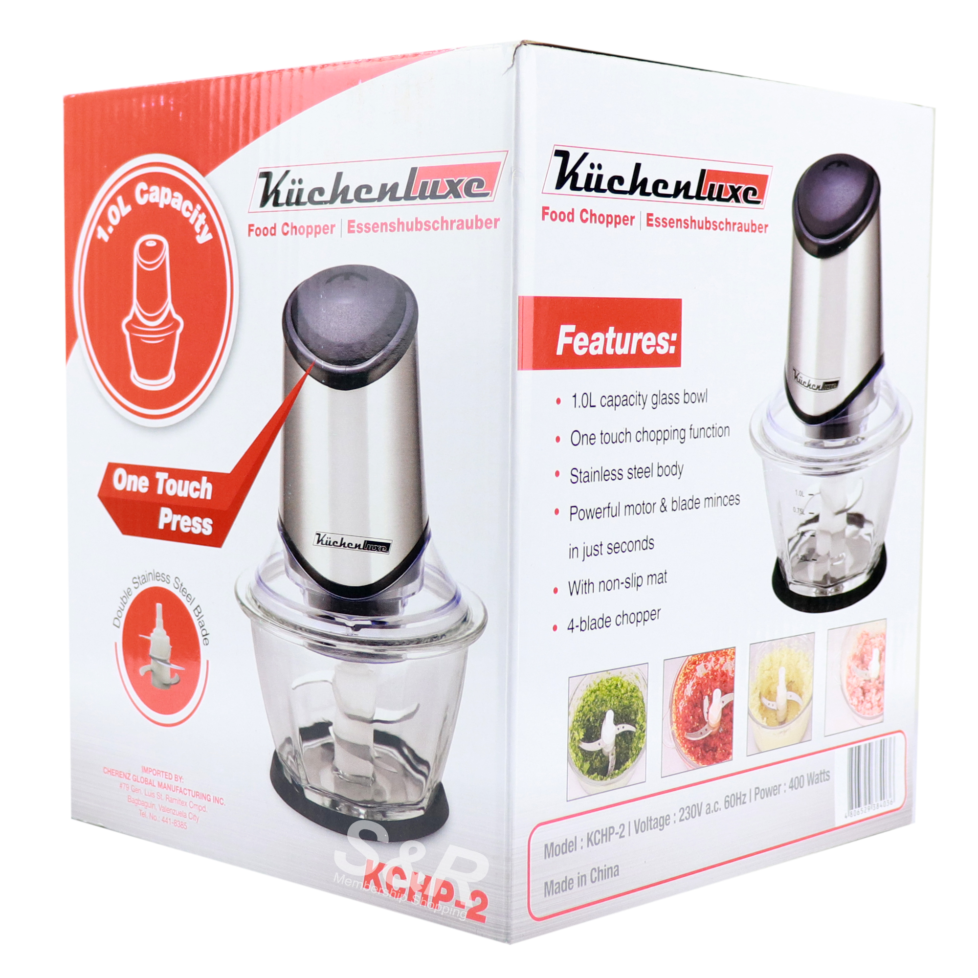 Kuchenluxe Food Chopper
