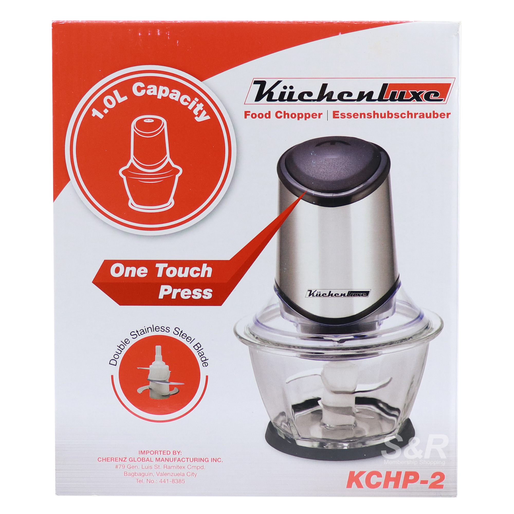 Kuchenluxe Food Chopper