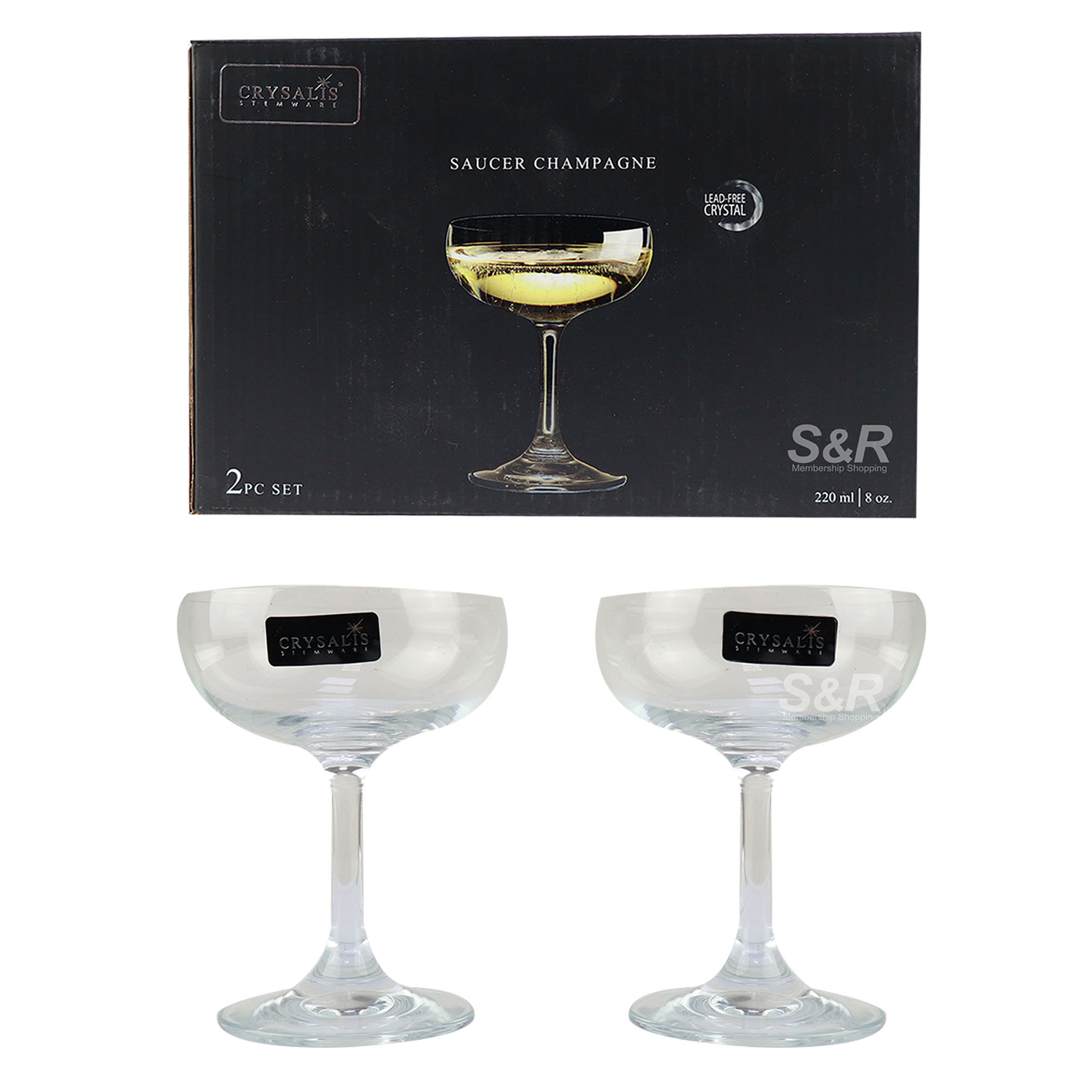 Crysalis Saucer Champagne
