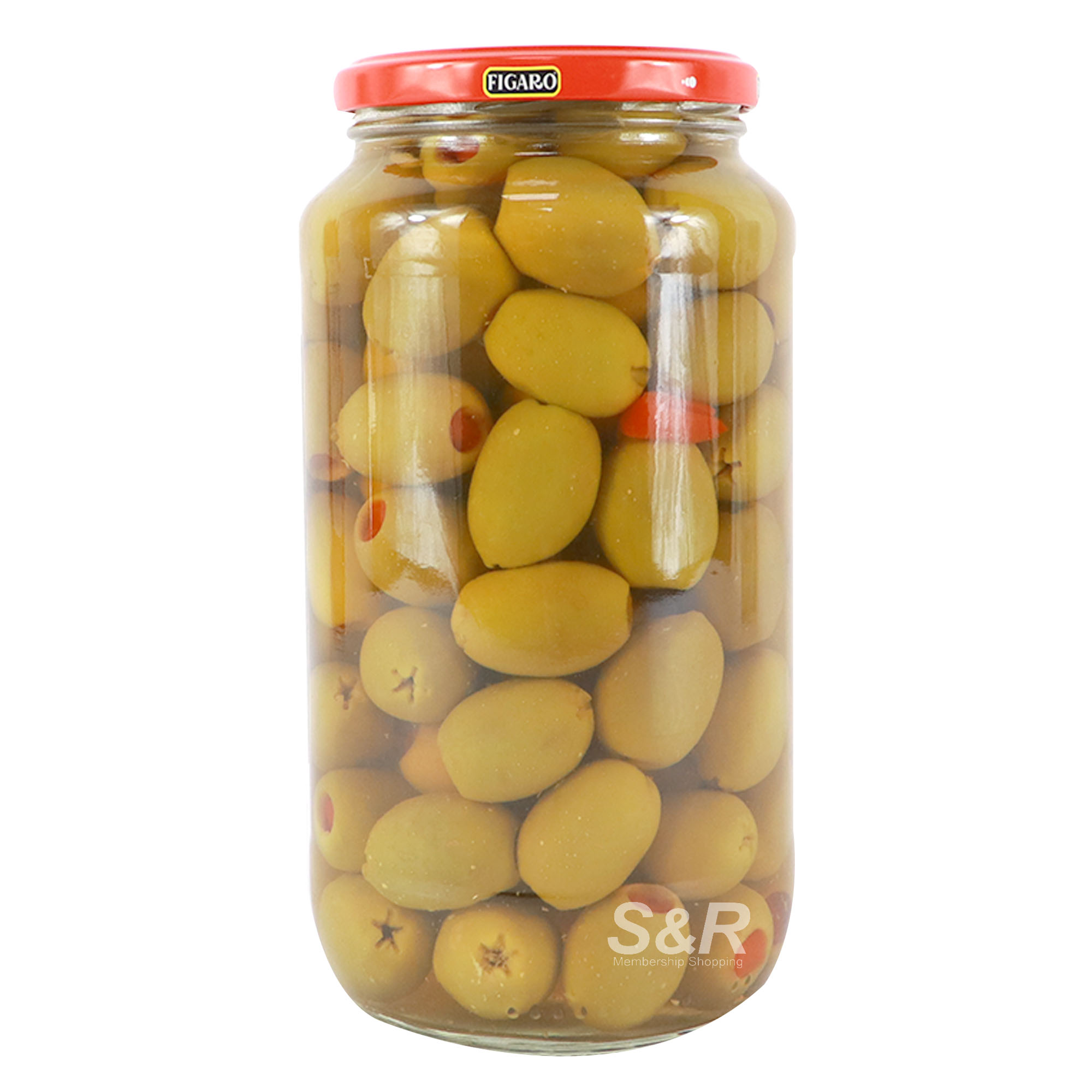 Figaro Queen Green Olives Stuffed with Pimiento Paste