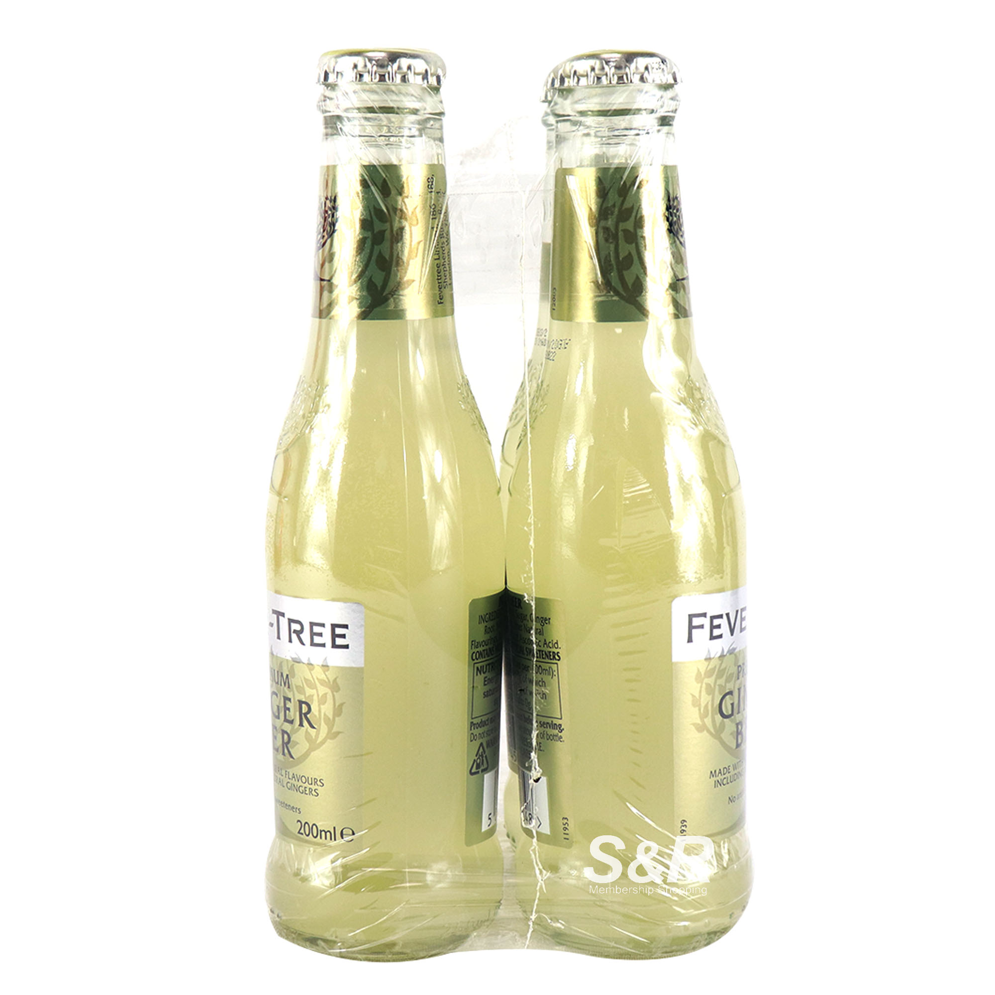 FeverTree Premium Ginger Beer 4 bottles