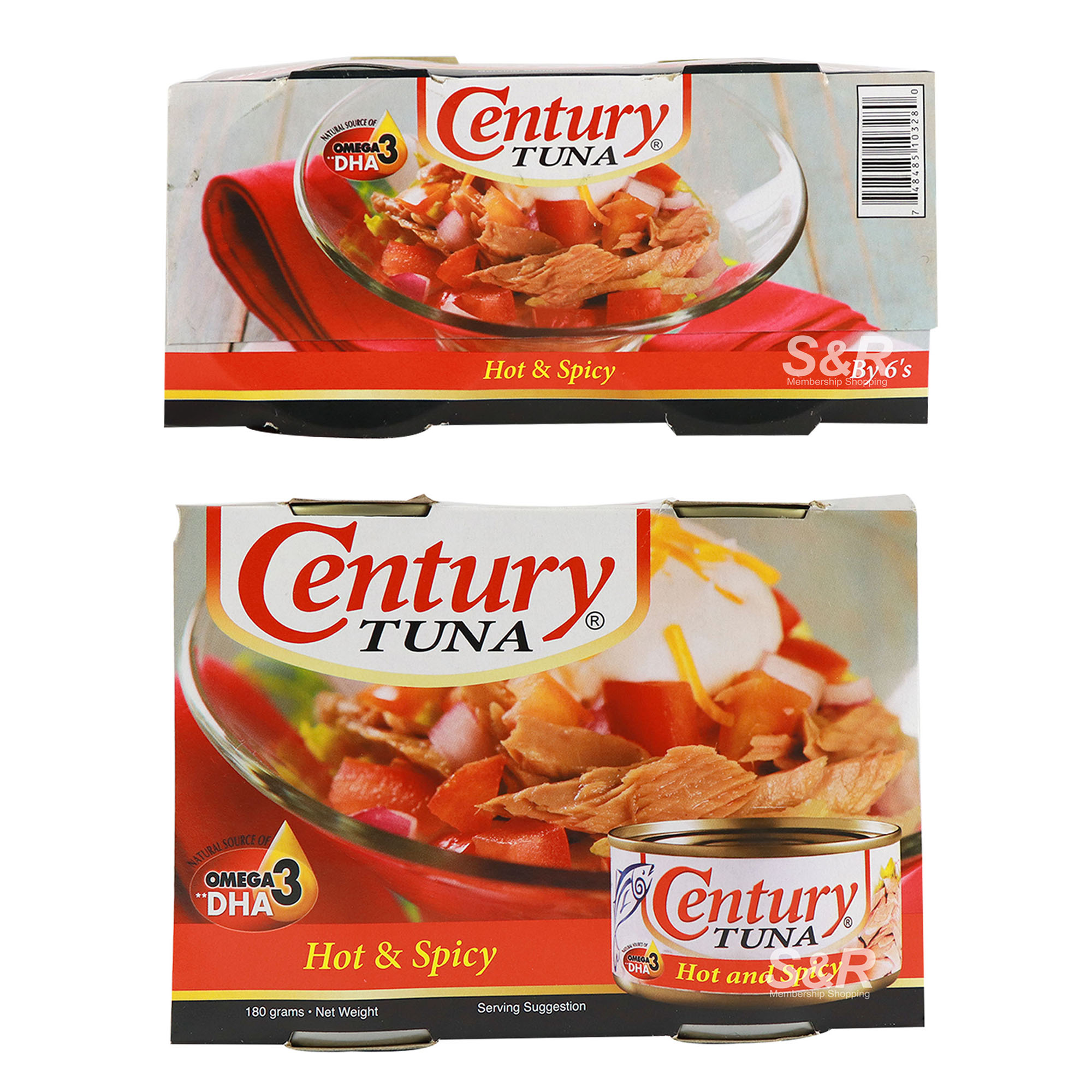 Century Tuna Hot and Spicy 6 cans