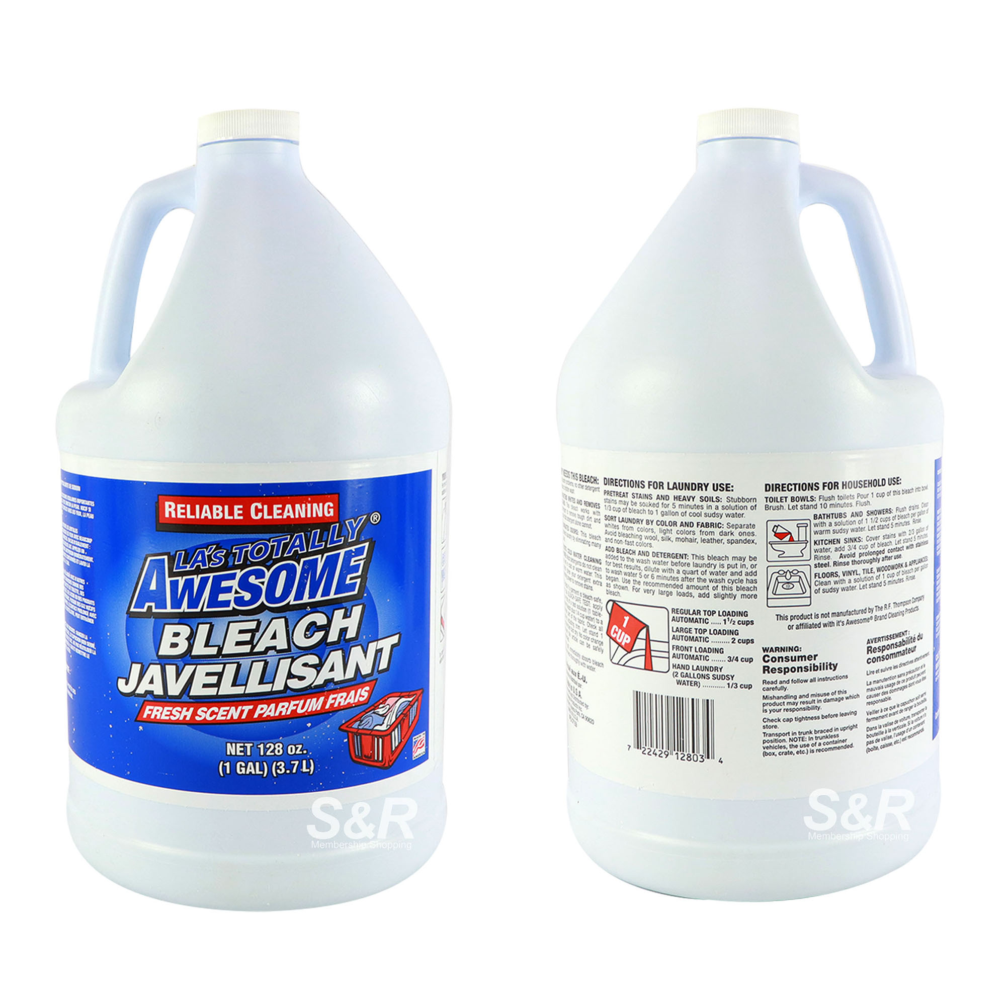 LA’s Totally Awesome Bleach Fresh Scent 3.7L
