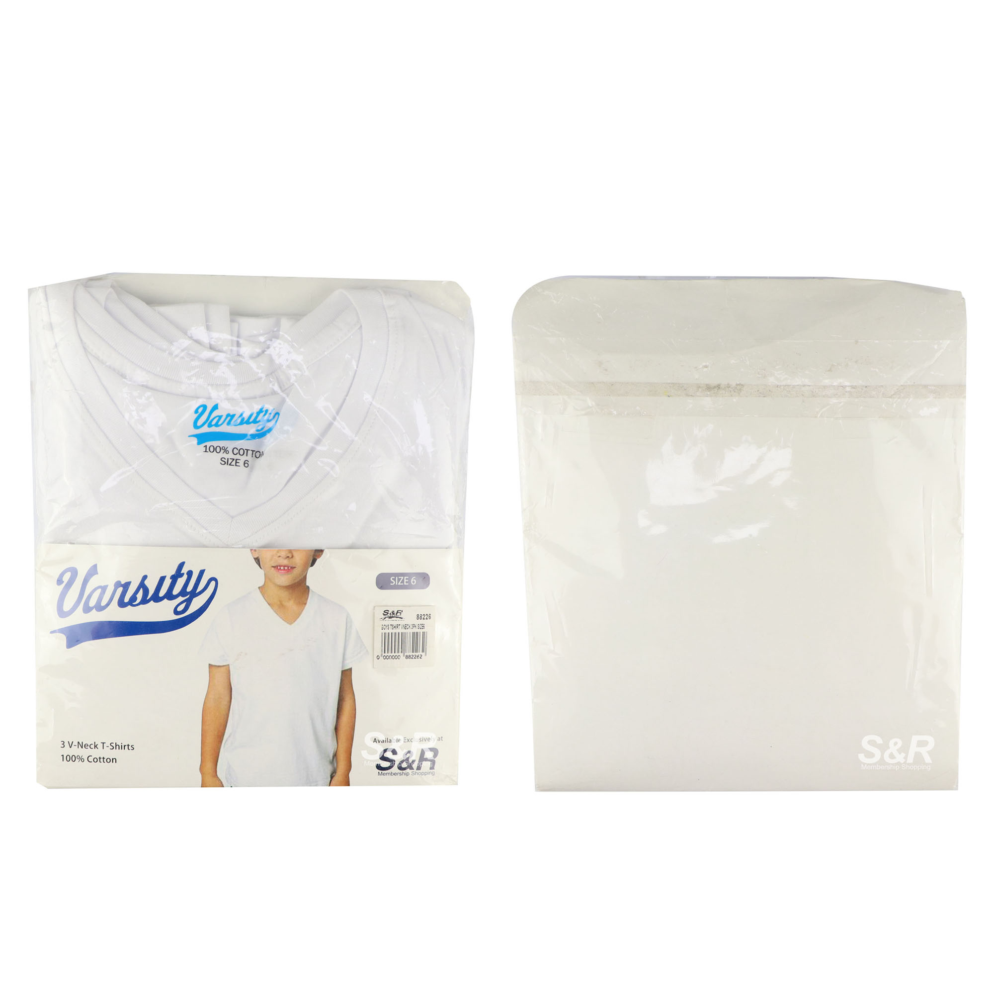 Varsity V Neck Shirts S