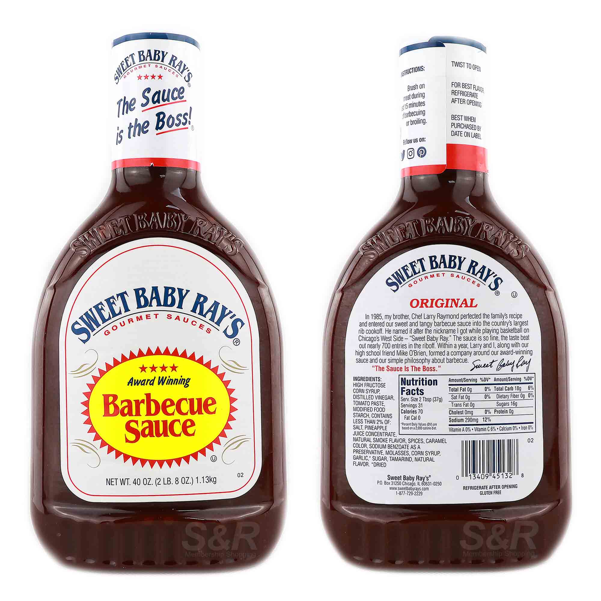 Sweet Baby Ray's Original Barbecue Sauce