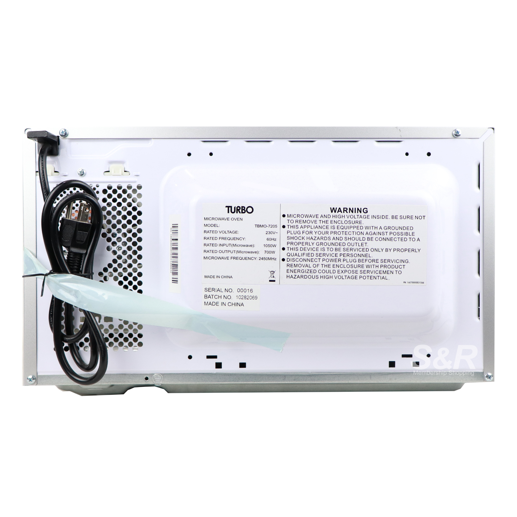 Turbo Digital Microwave Oven