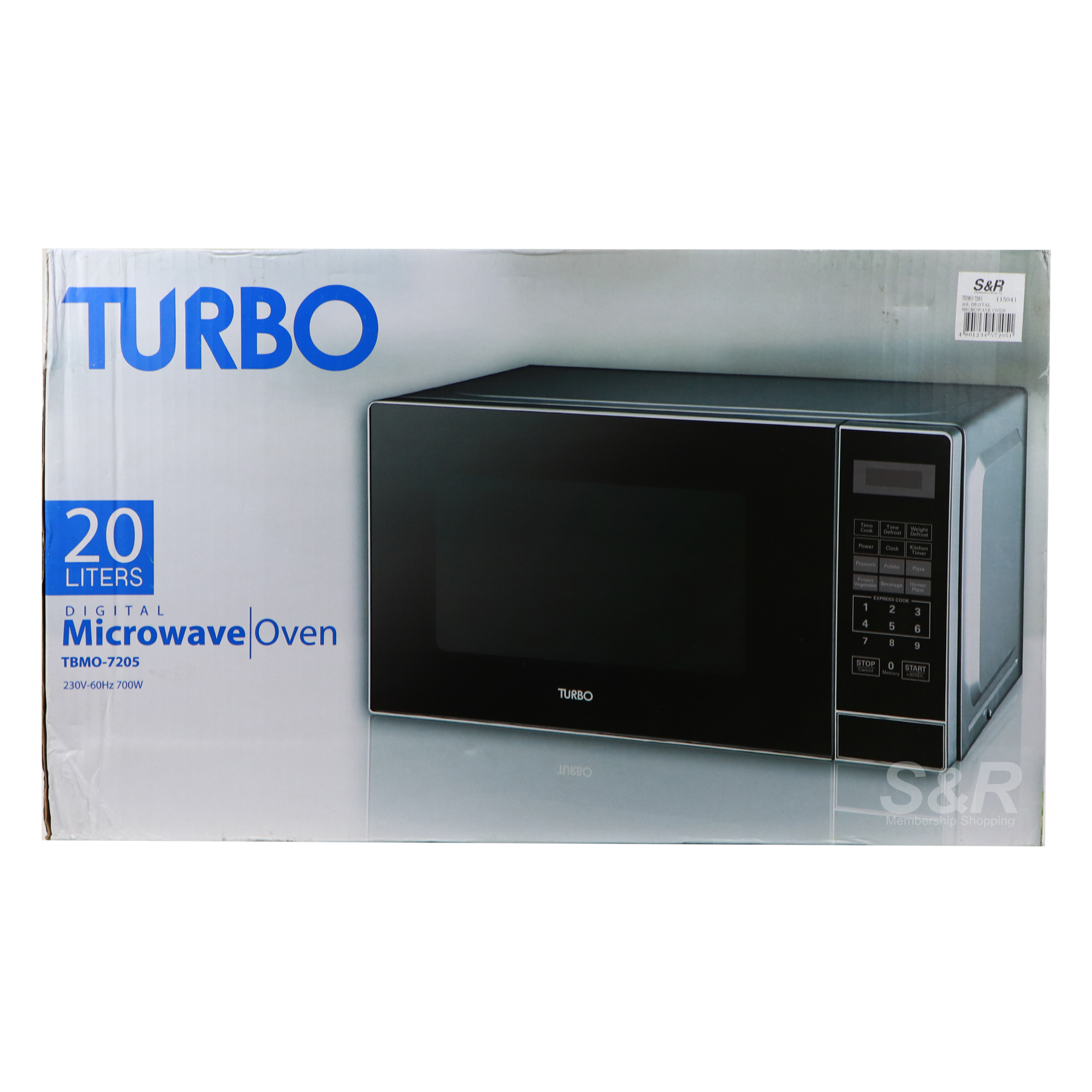 Turbo Digital Microwave Oven