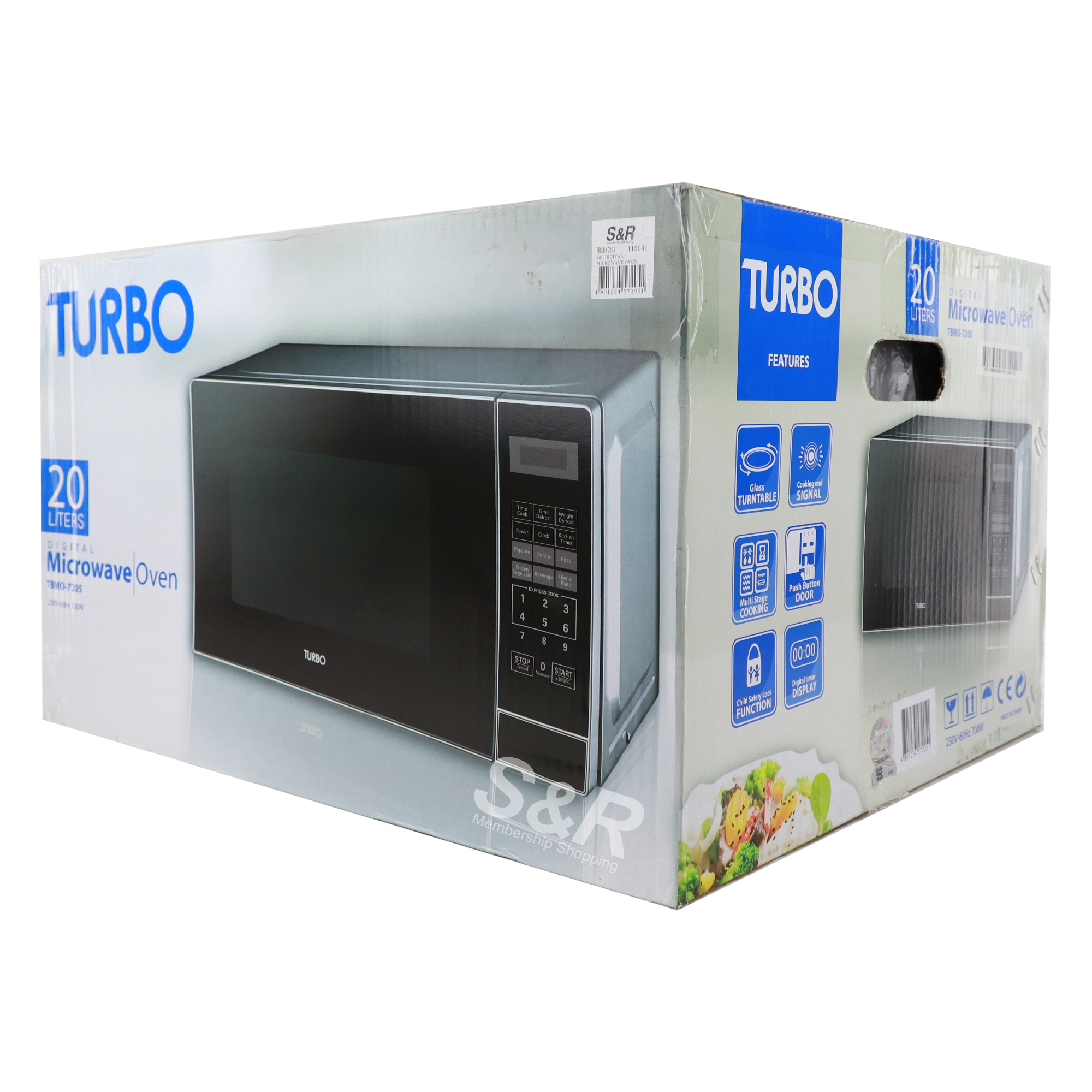 Turbo Digital Microwave Oven