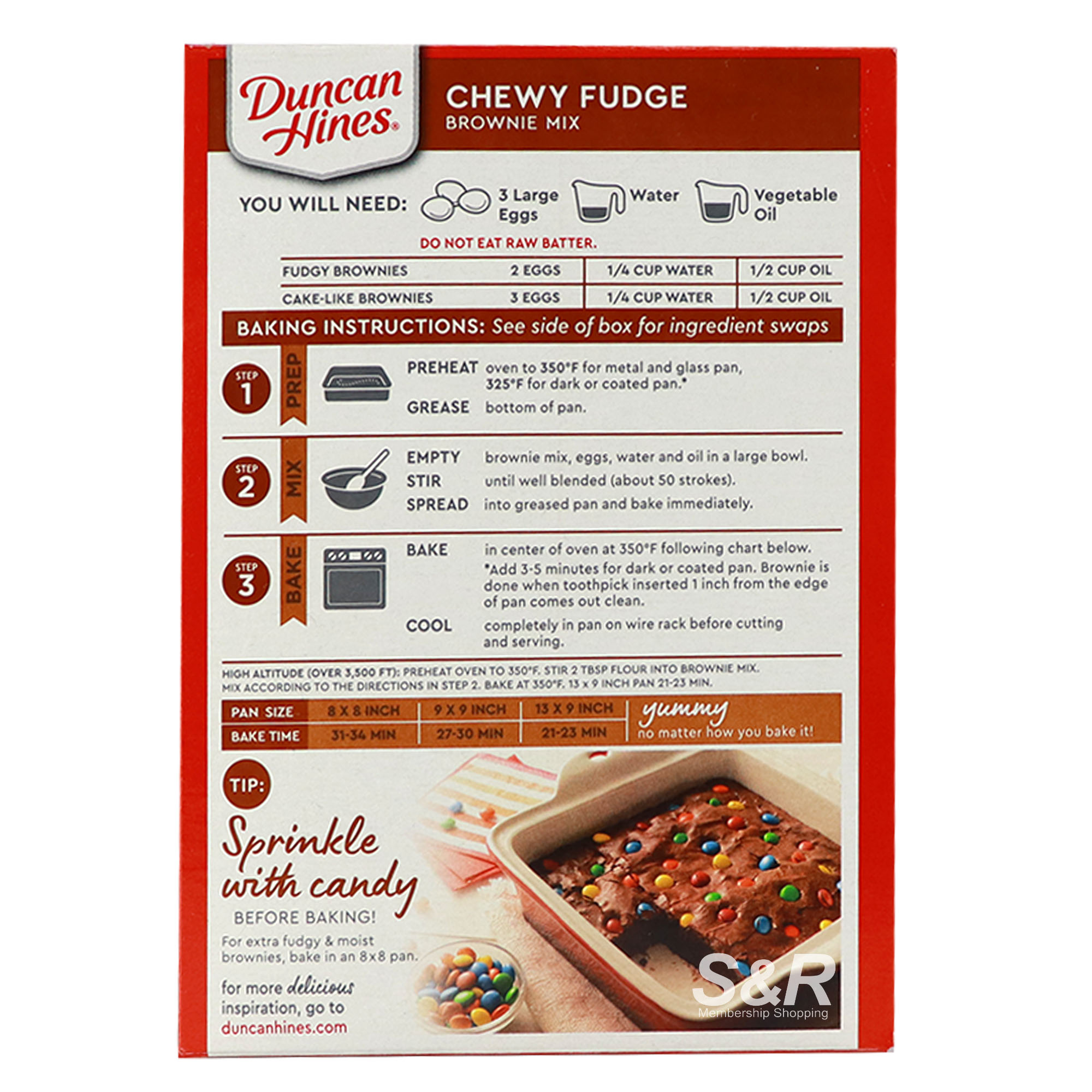 Duncan Hines Brownie Mix