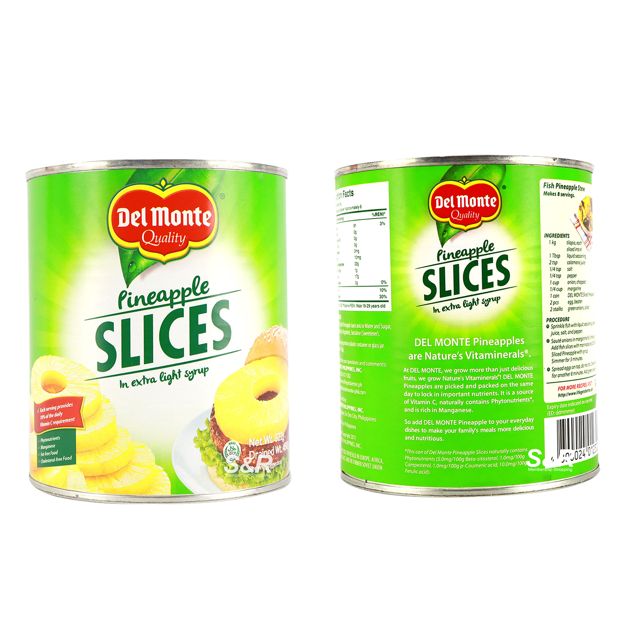 Del Monte Pineapple Slices