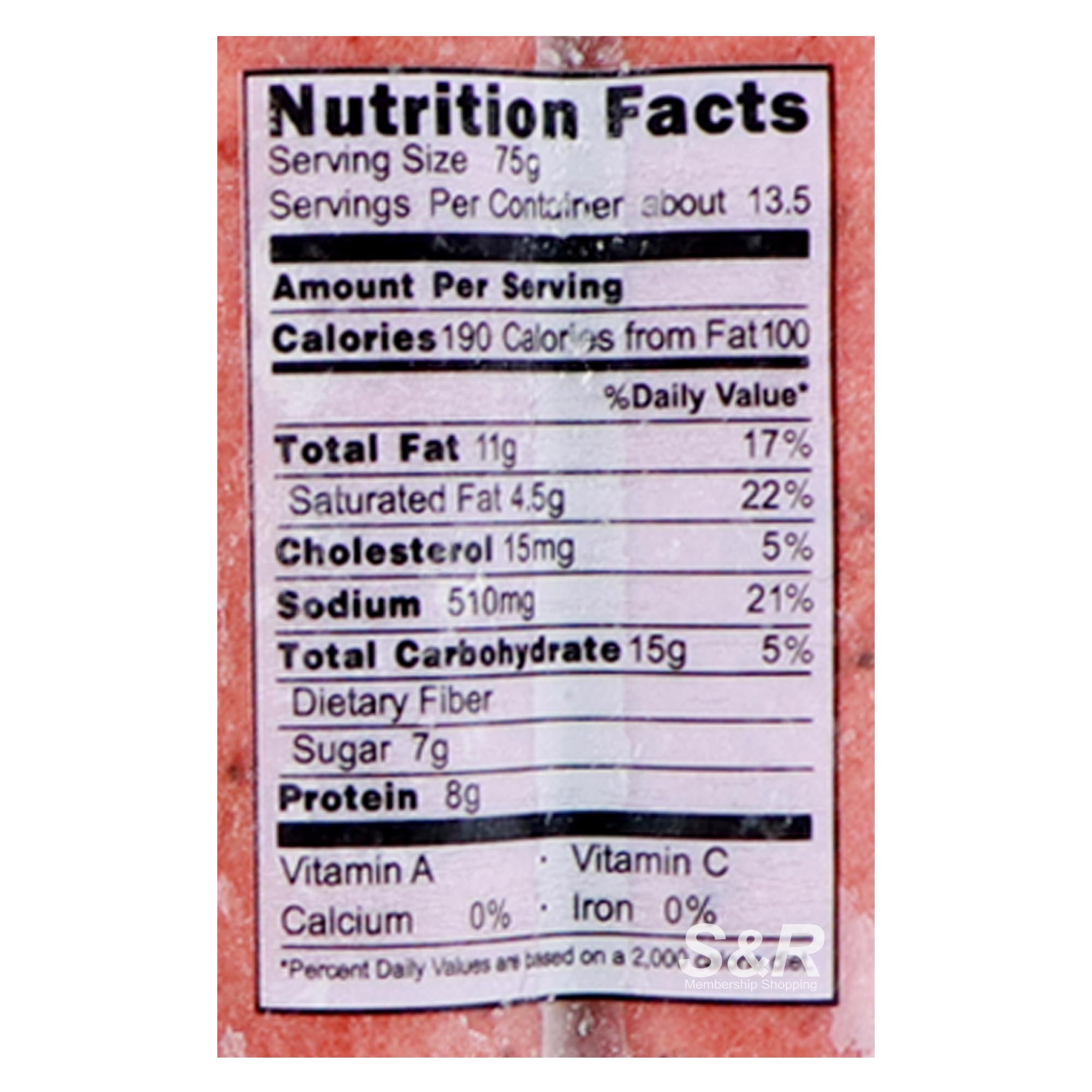 Pampanga’s Best Skinless Longaniza 1kg