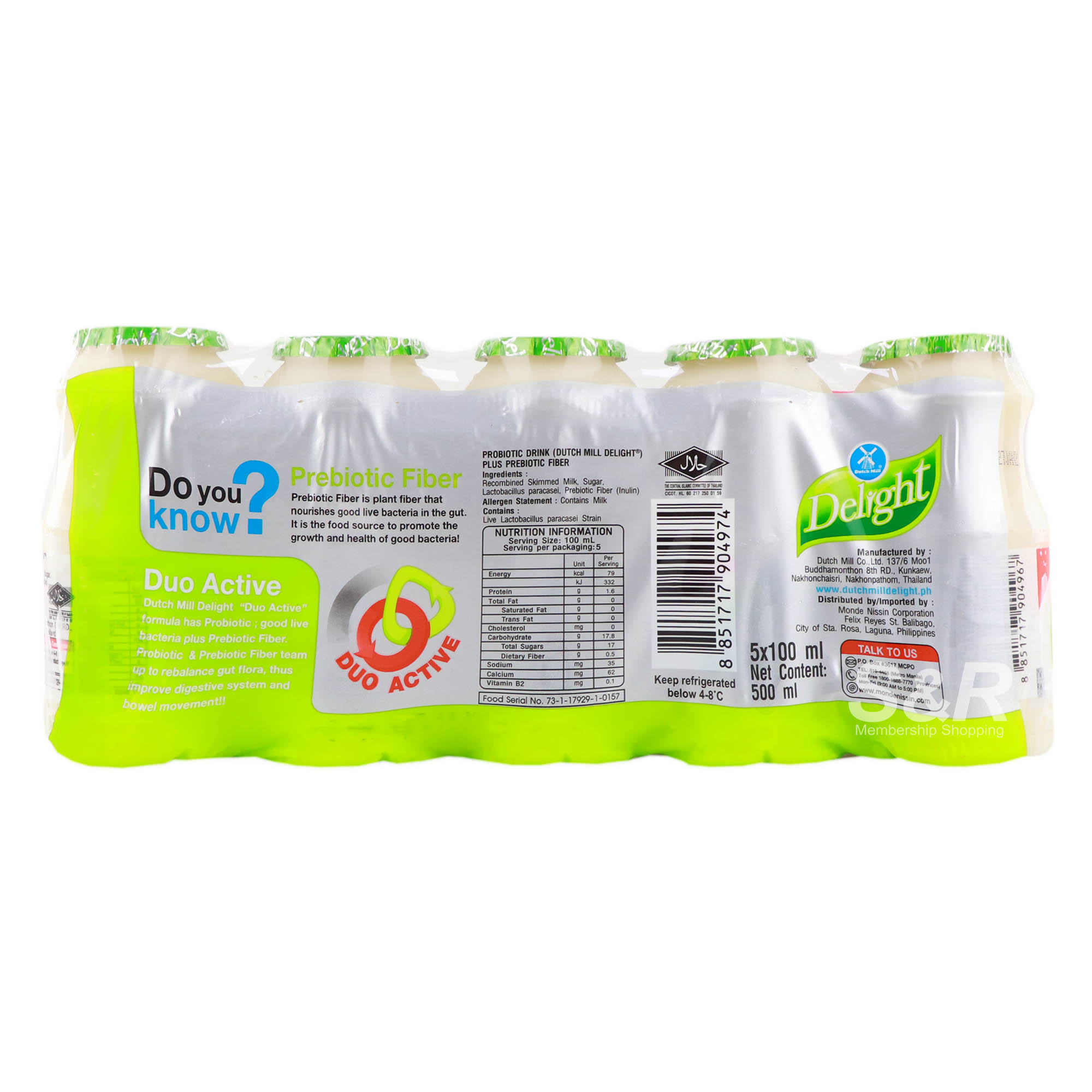 Dutchmill Delight Probiotic Drink 5pcs