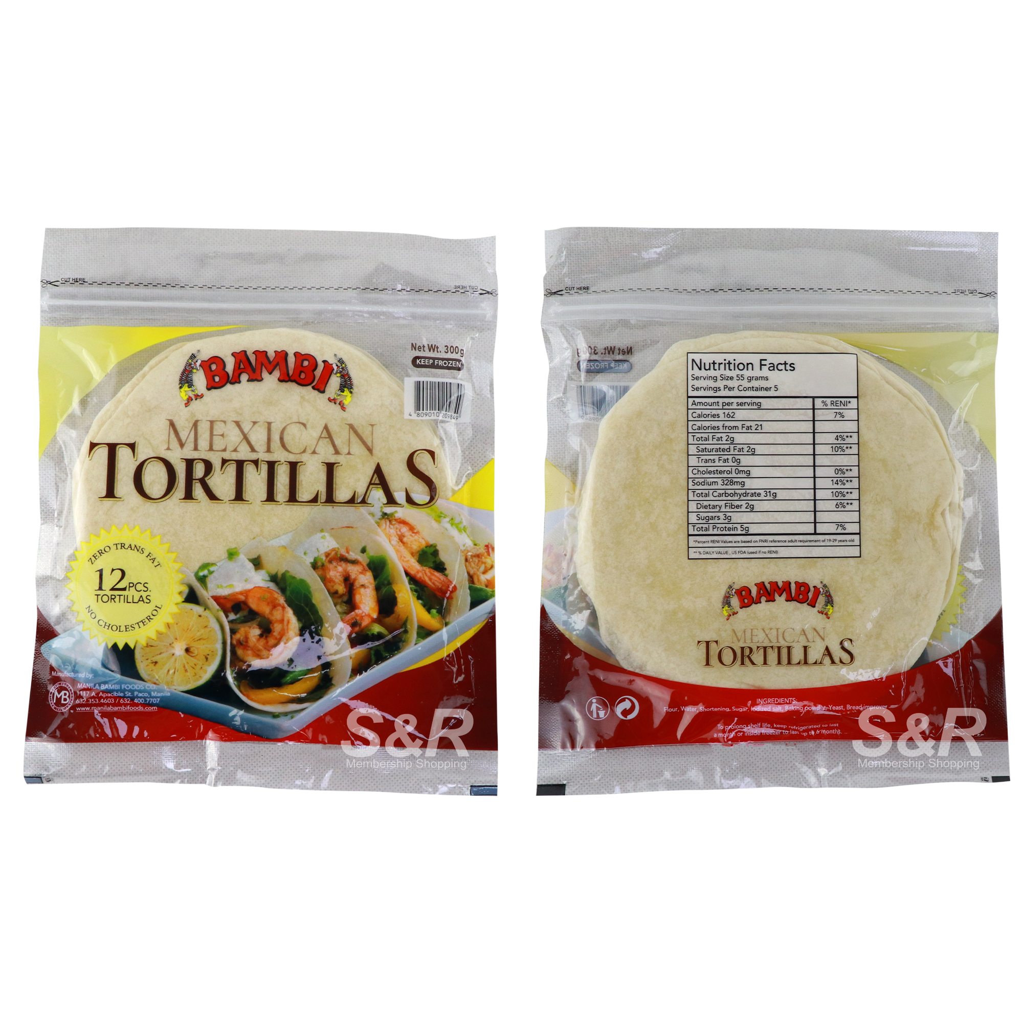 Bambi Mexican Tortillas