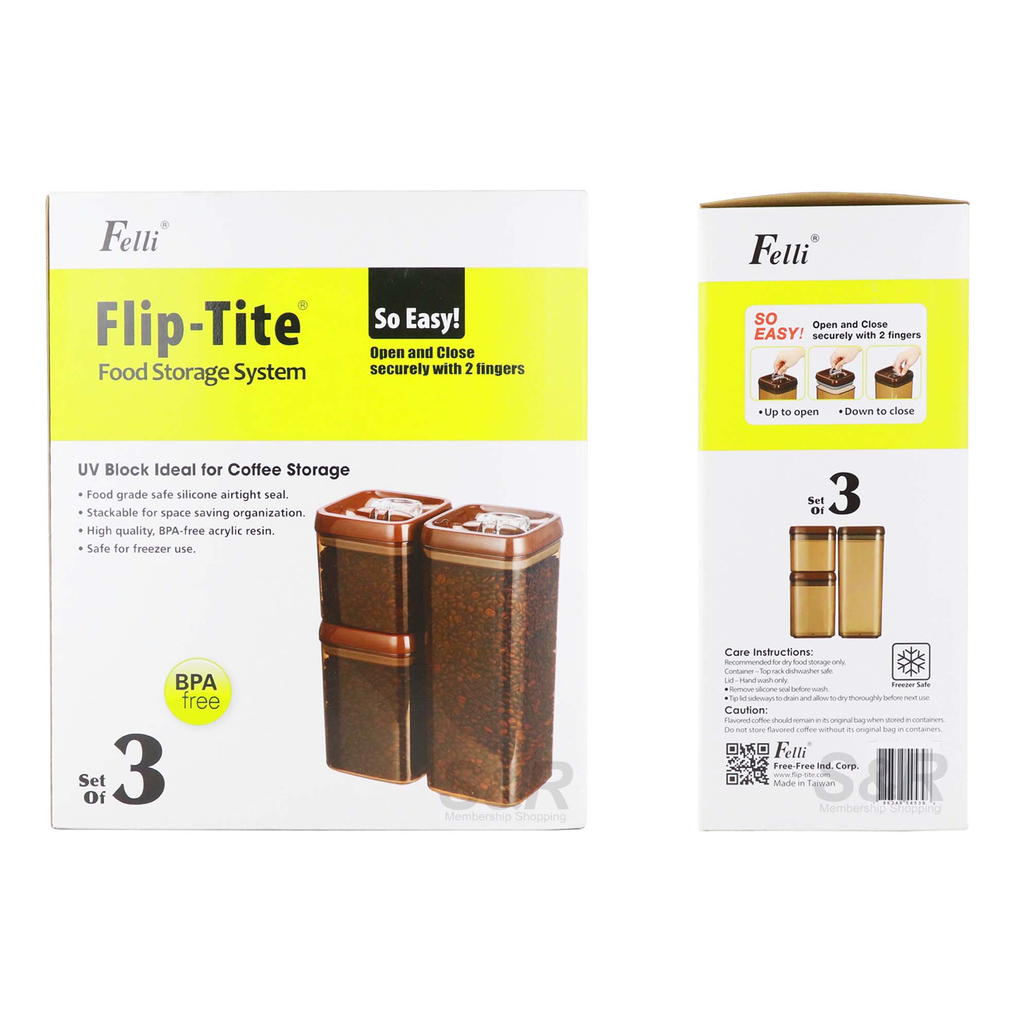 Felli Flip-Tite Food Storage System