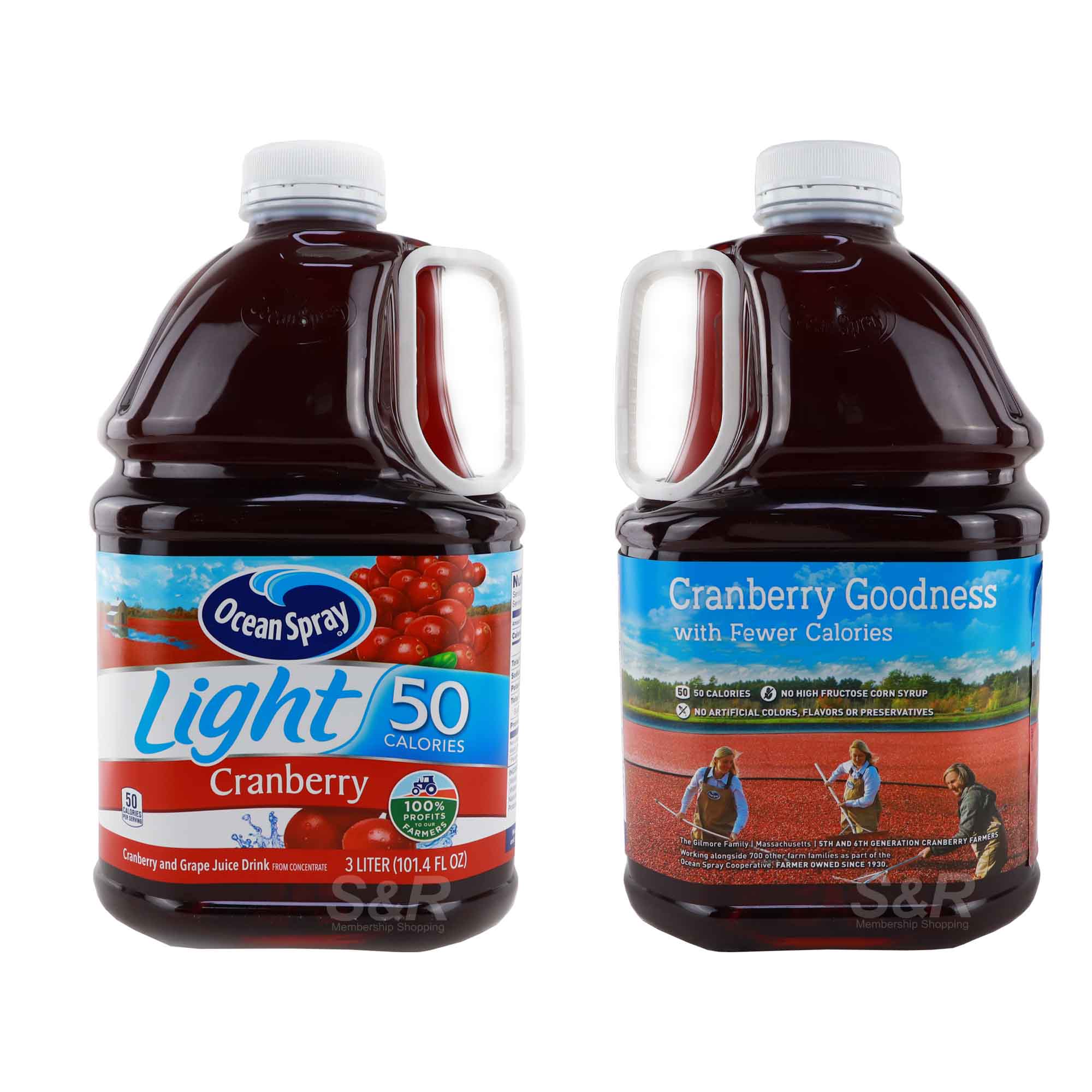 Ocean Spray Light Cranberry Juice 3L