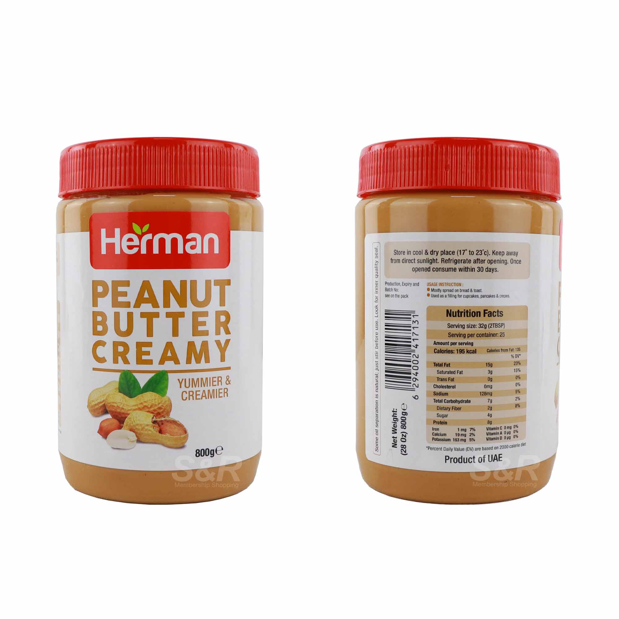 Herman Peanut Butter