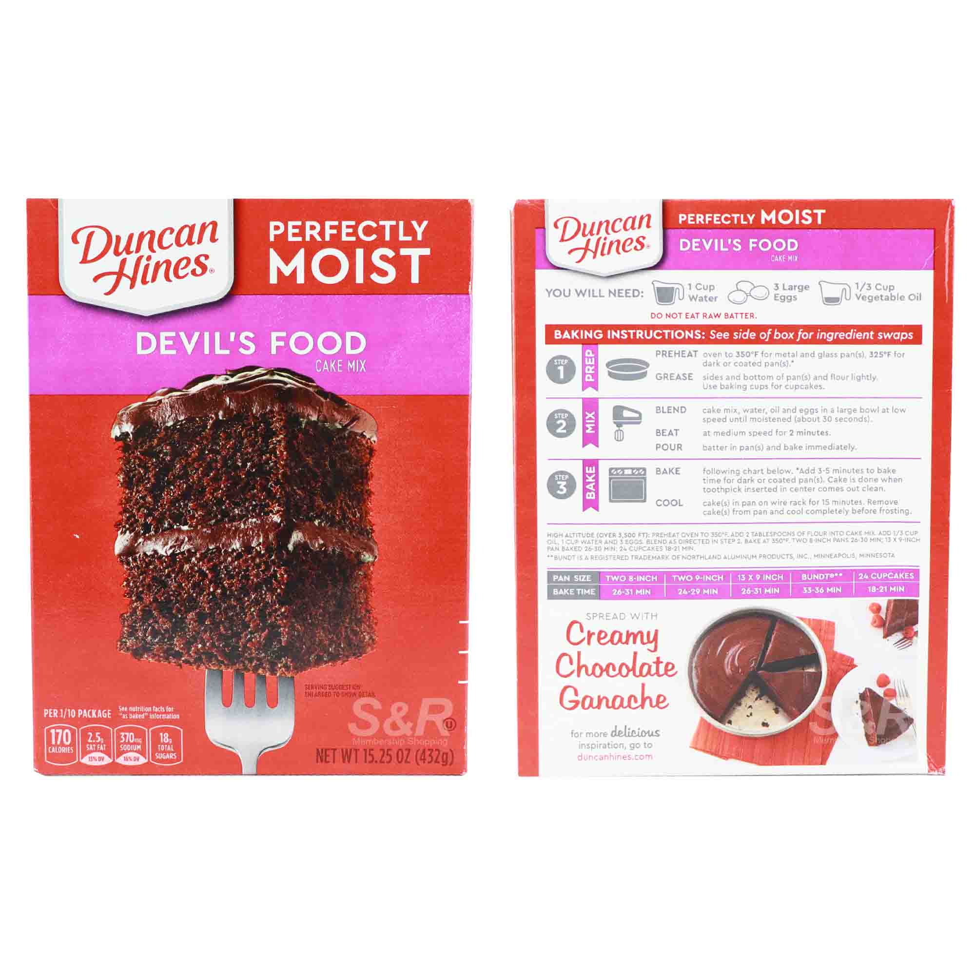 Duncan Hines Devil's Food Cake Mix