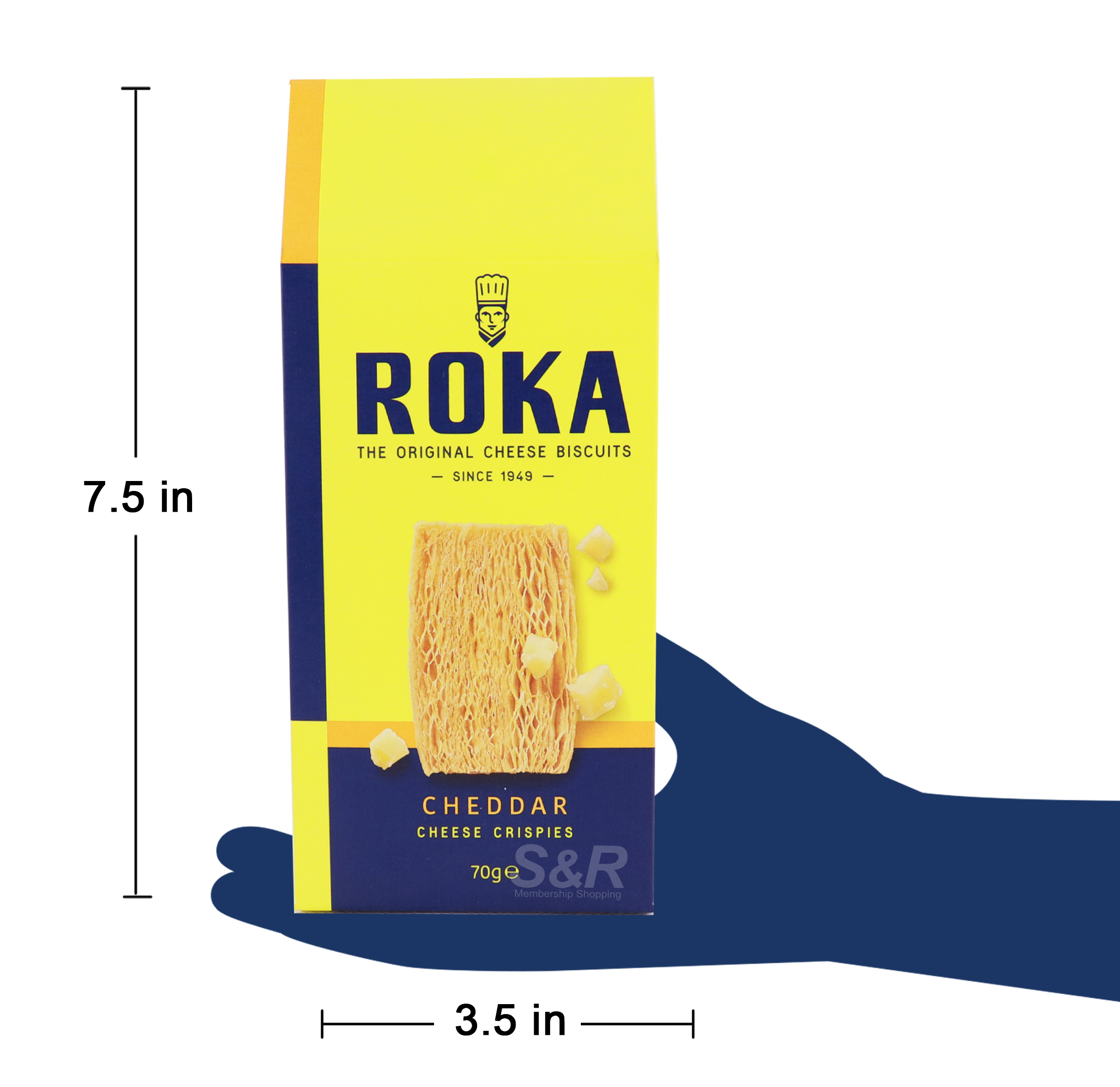 Roka Cheddar Cheese Crispies
