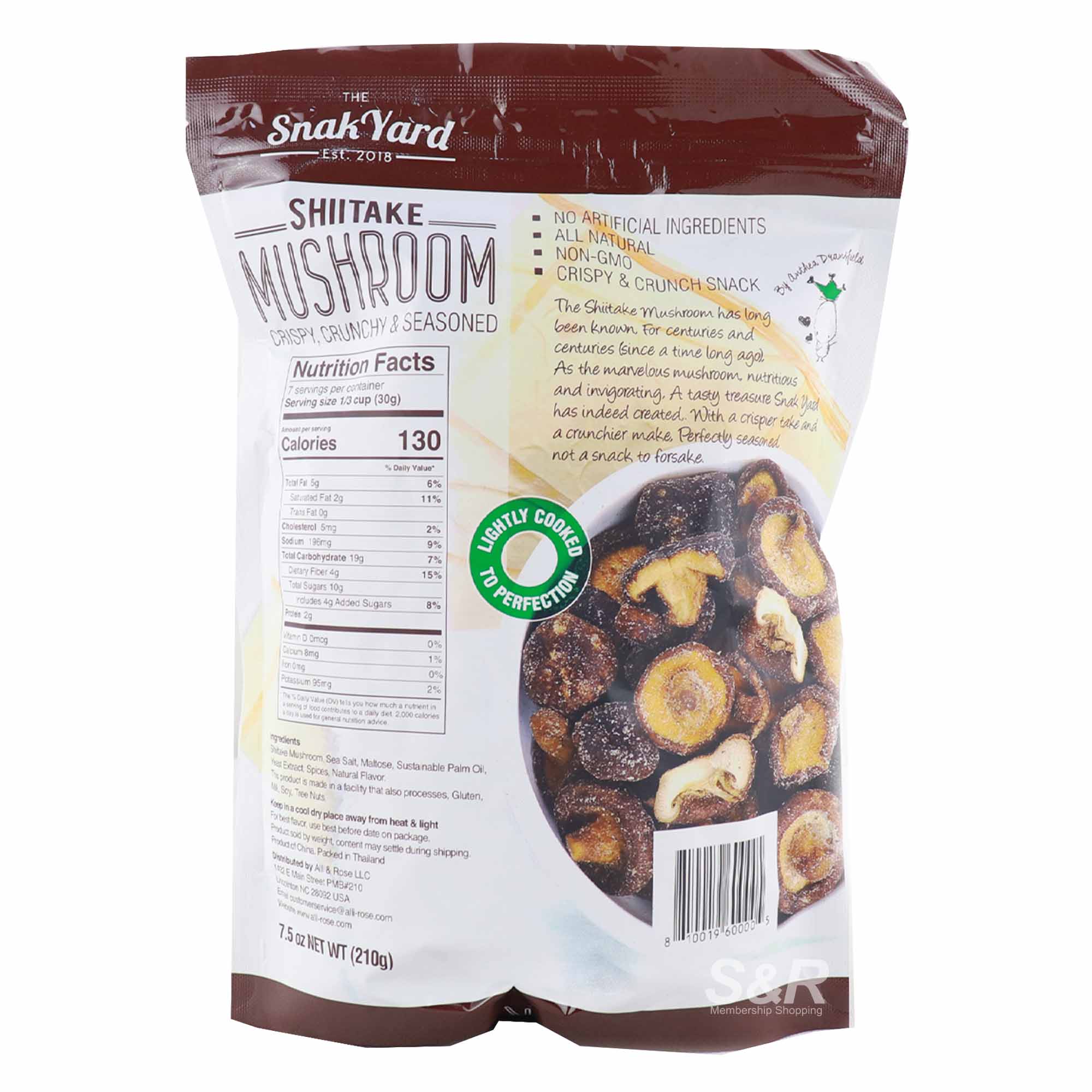 SnakYard Shiitake Mushroom
