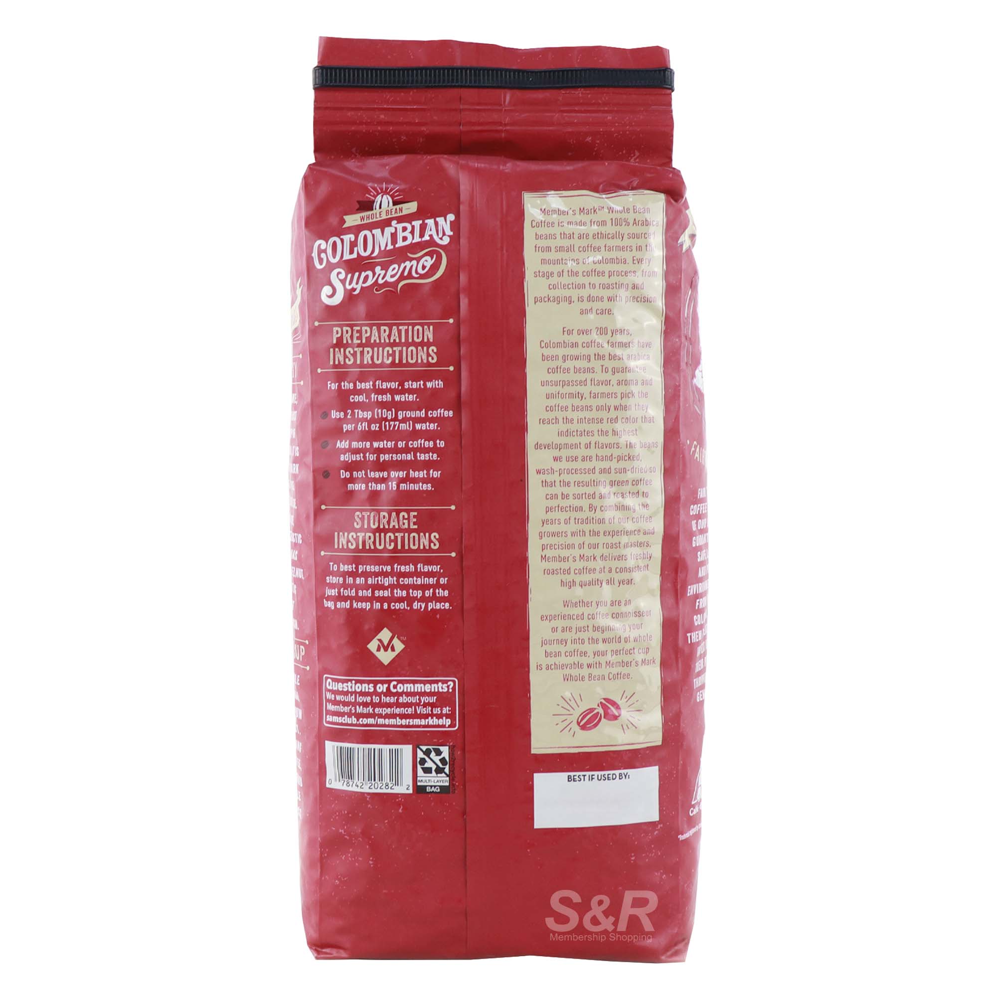 Member's Mark Colombian Supremo Coffee Beans