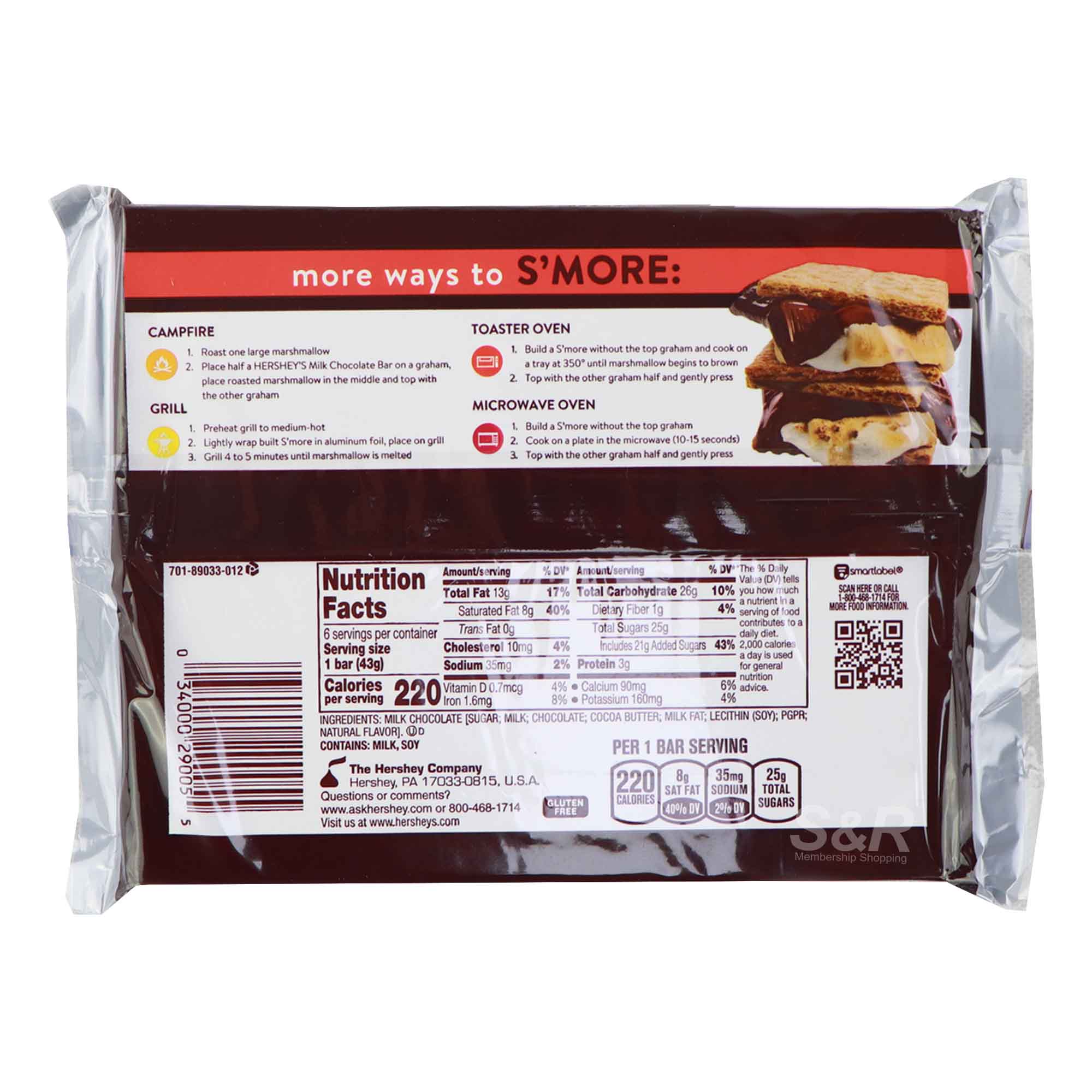 Hershey's Milk Chocolate Bar
