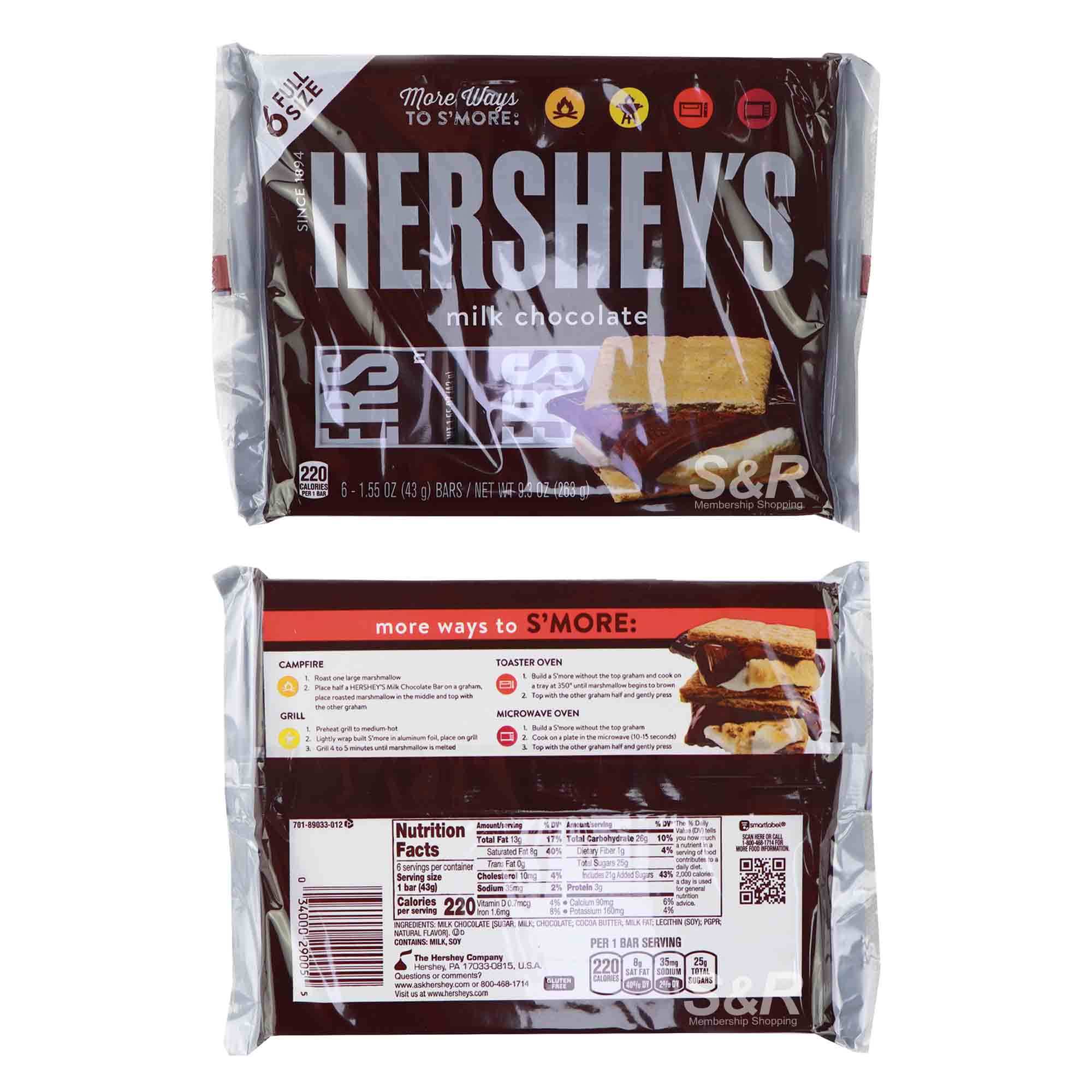 Hershey's Milk Chocolate Bar