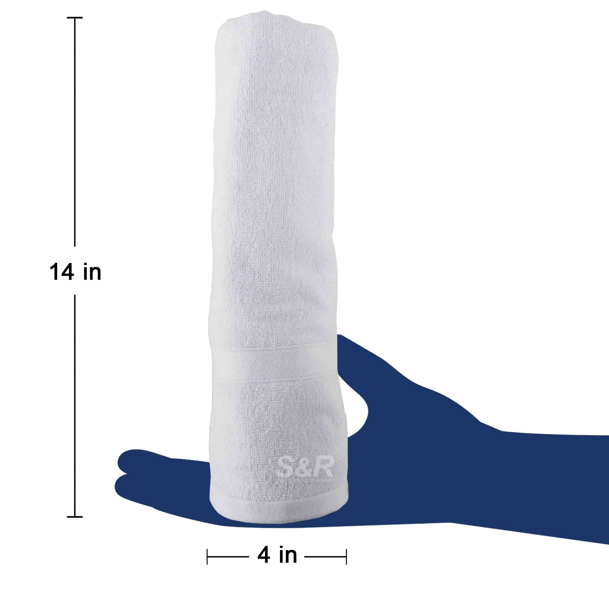 White Bath Towel