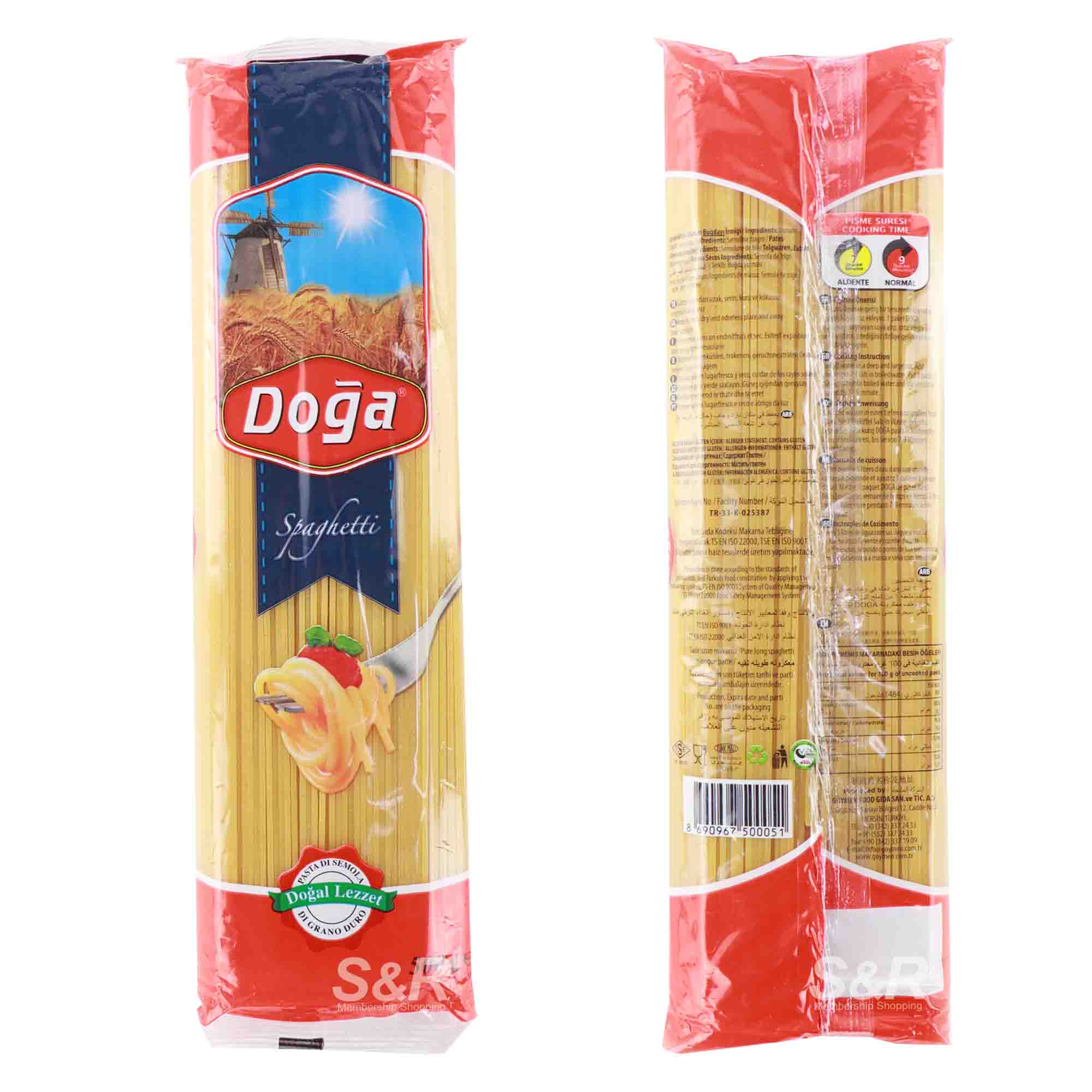 Doga Spaghetti Pasta