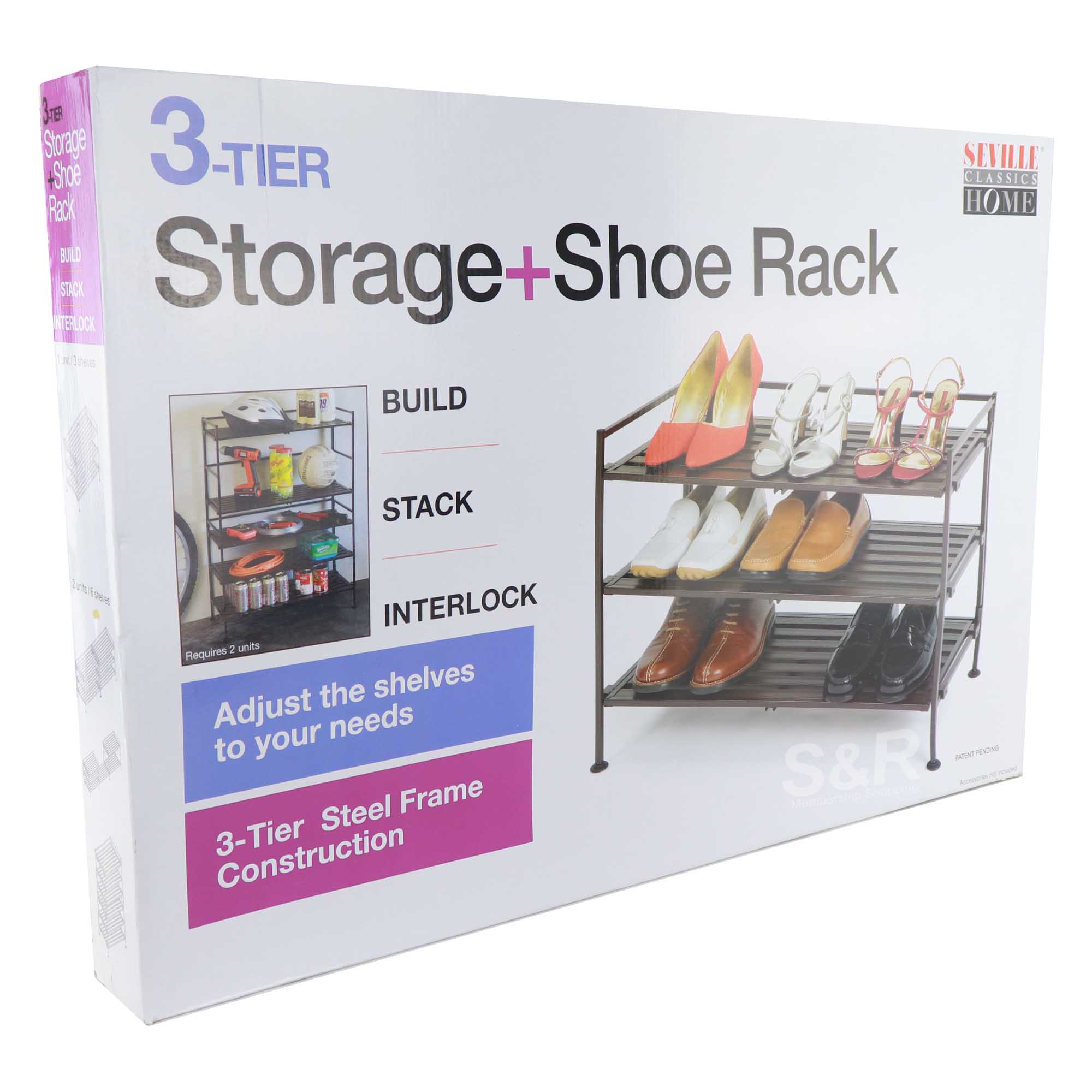 Seville Storage and Shoe Rack