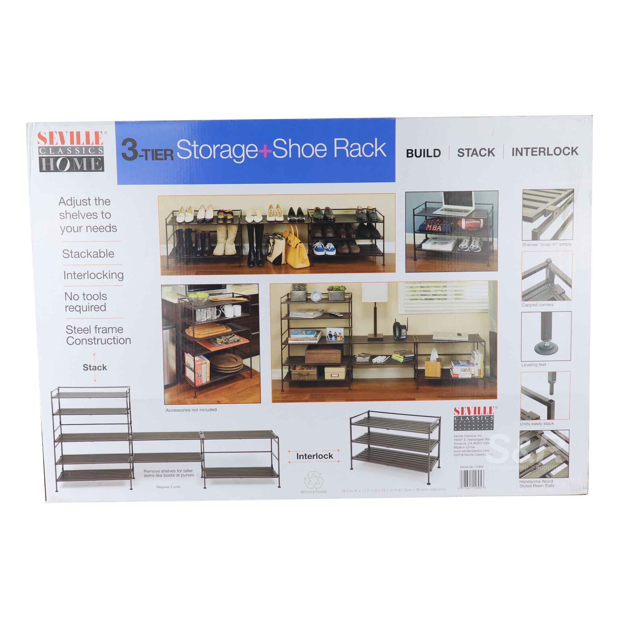 Seville Storage and Shoe Rack