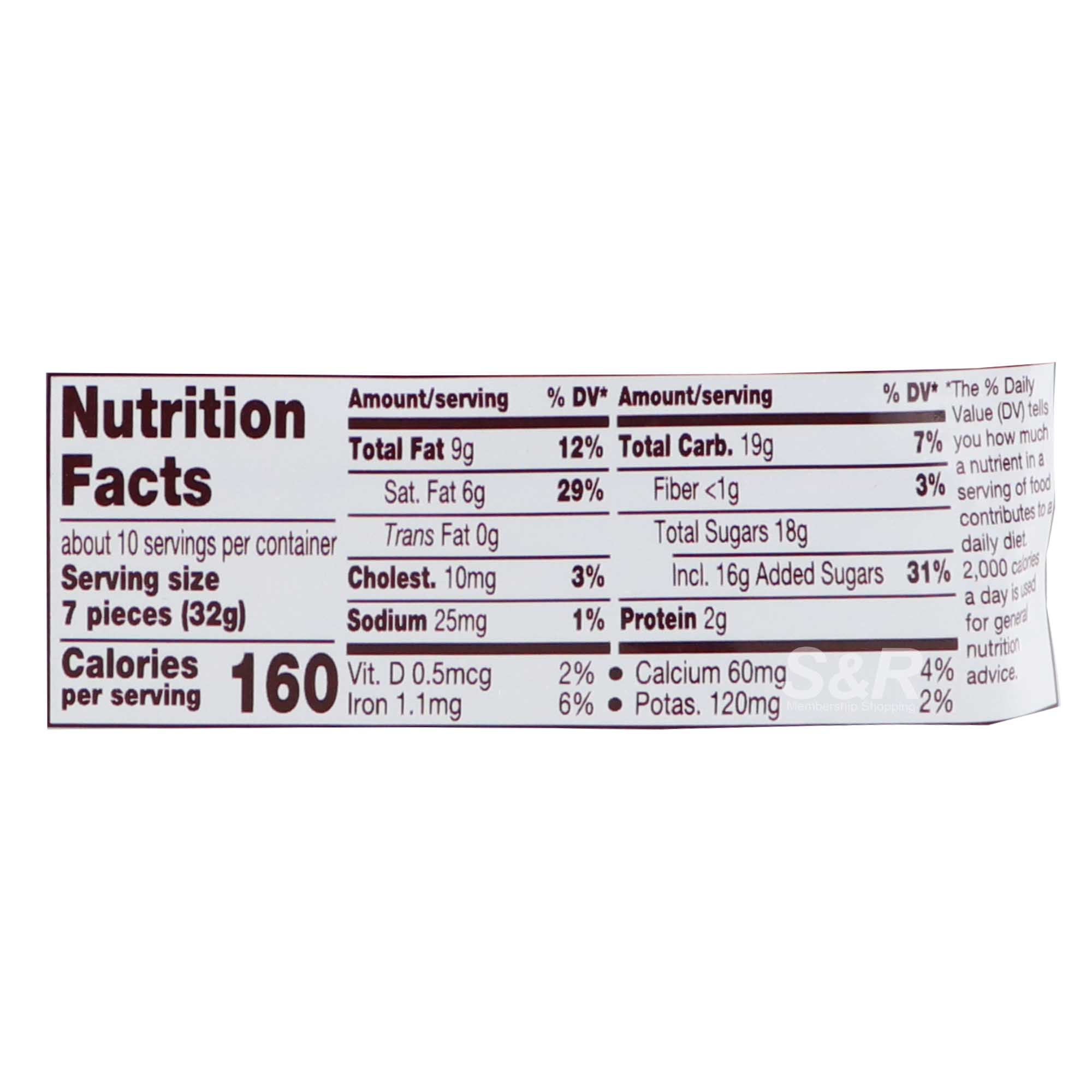 Hershey kiss calories