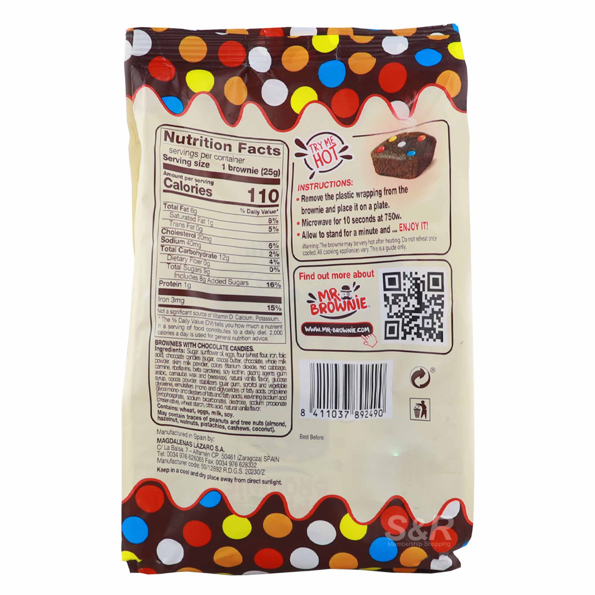 Mr. Brownie Galactic Brownies 200g