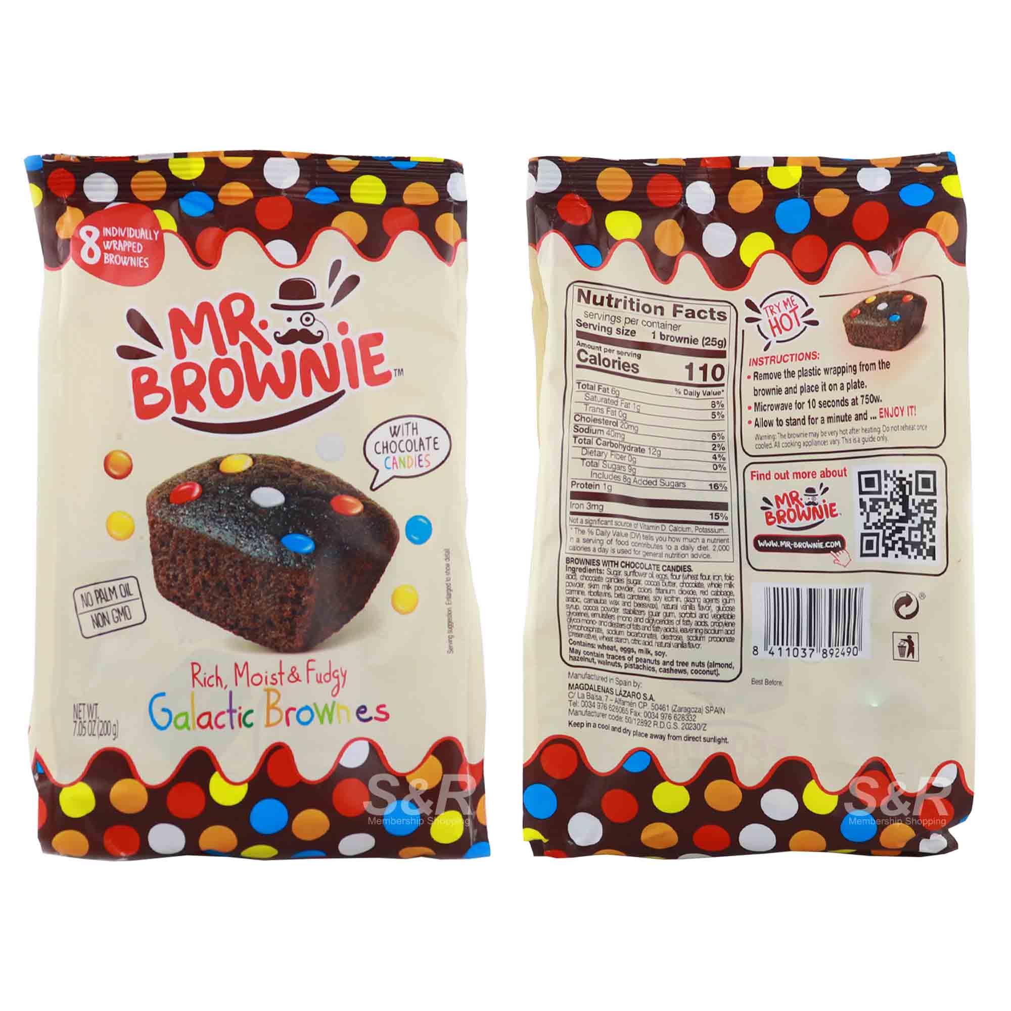 Mr. Brownie Galactic Brownies