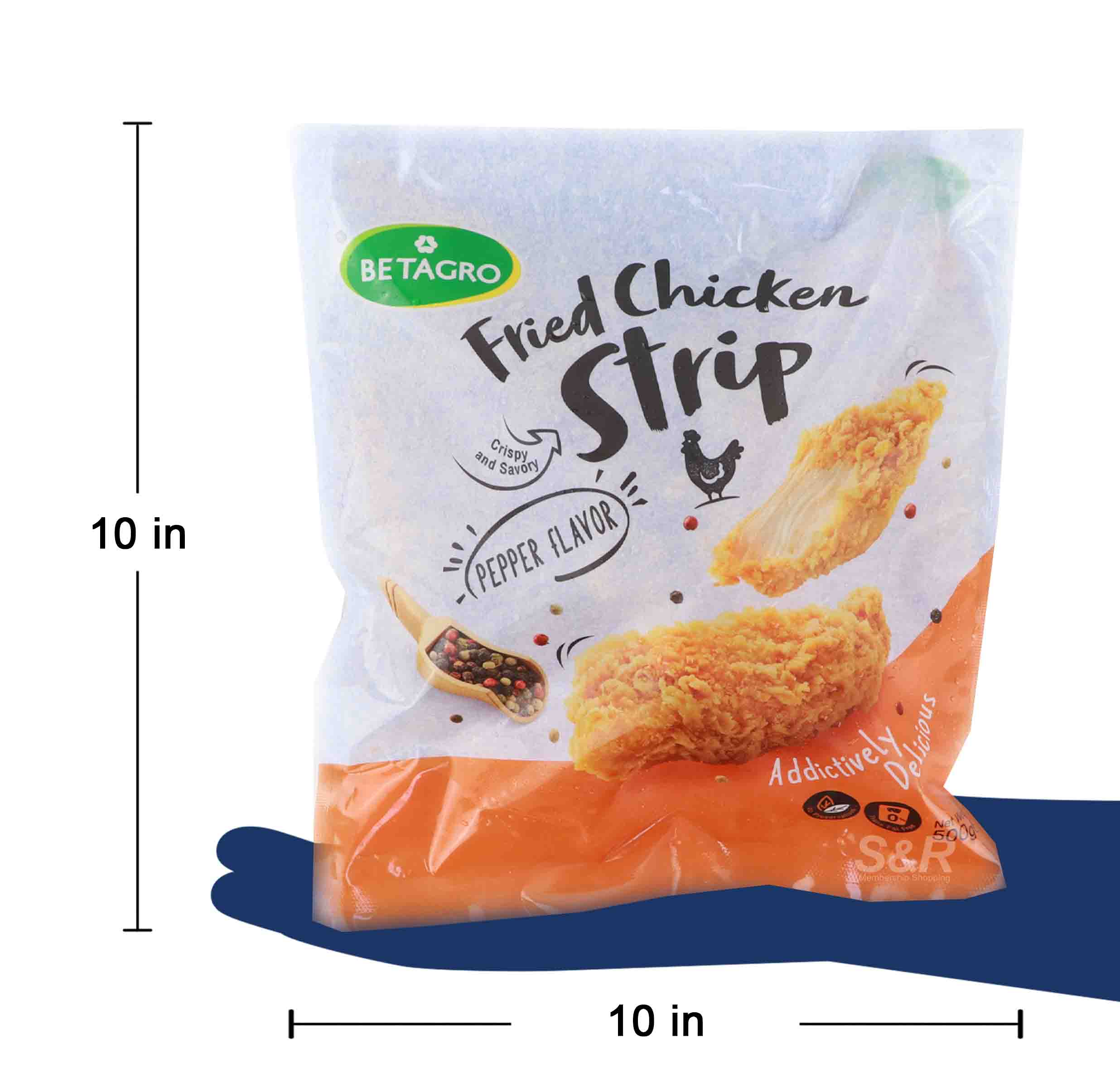 Fried Chicken Strip Pepper Flavor