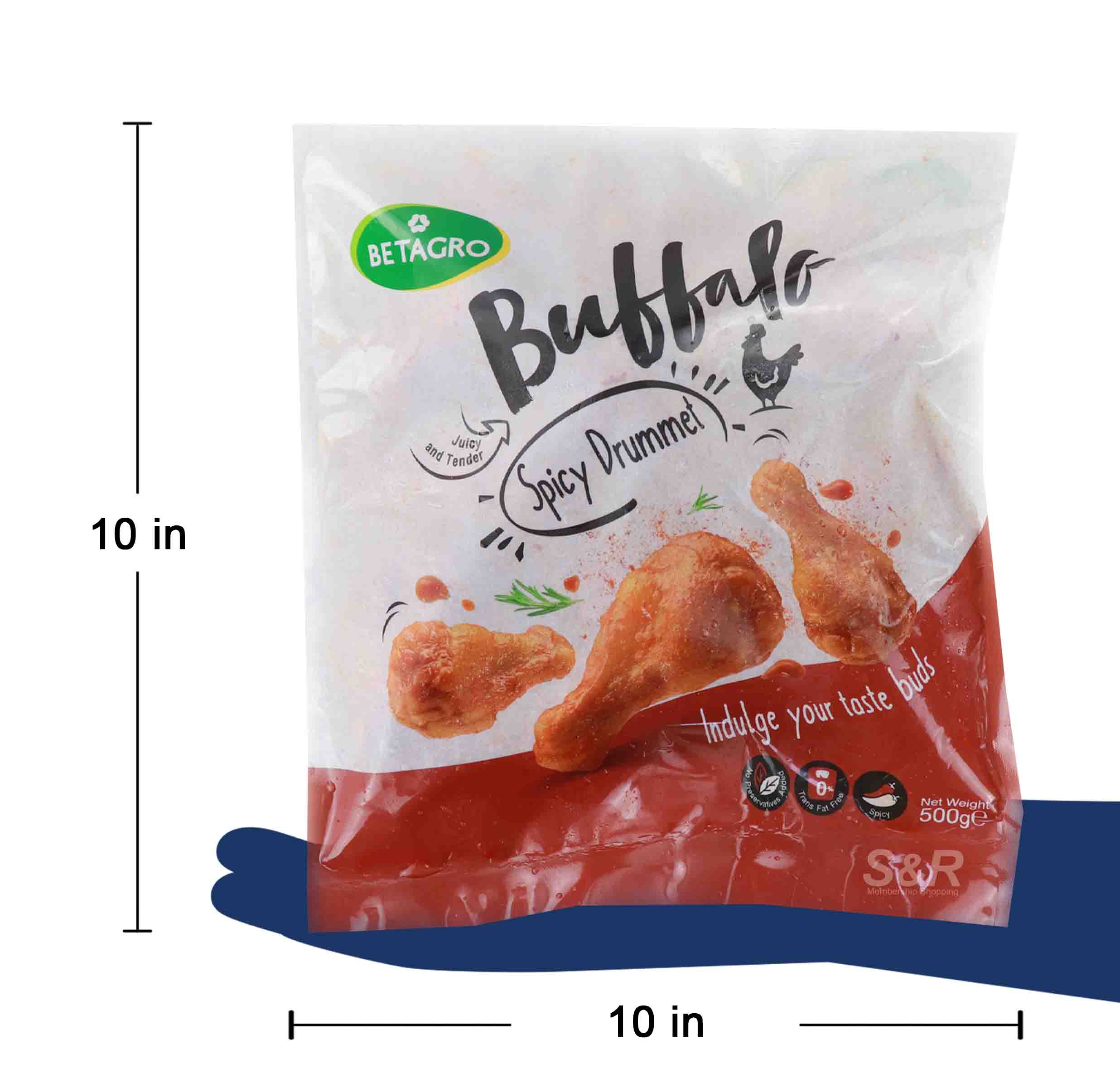 Betagro Buffalo Spicy Drummet