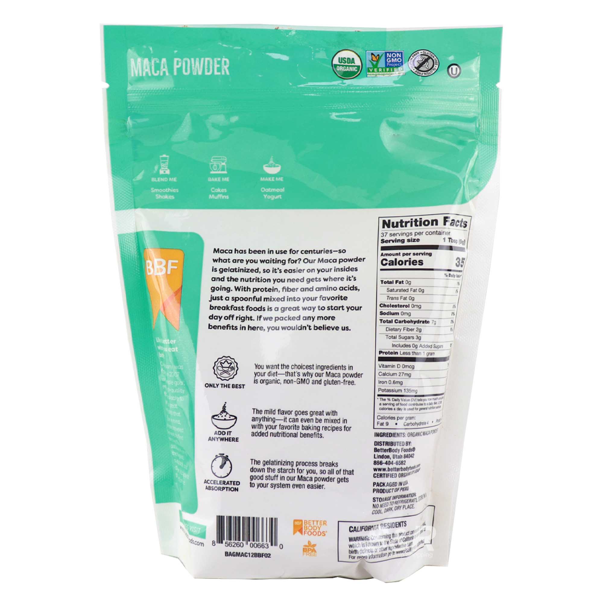Organic Maca Powder
